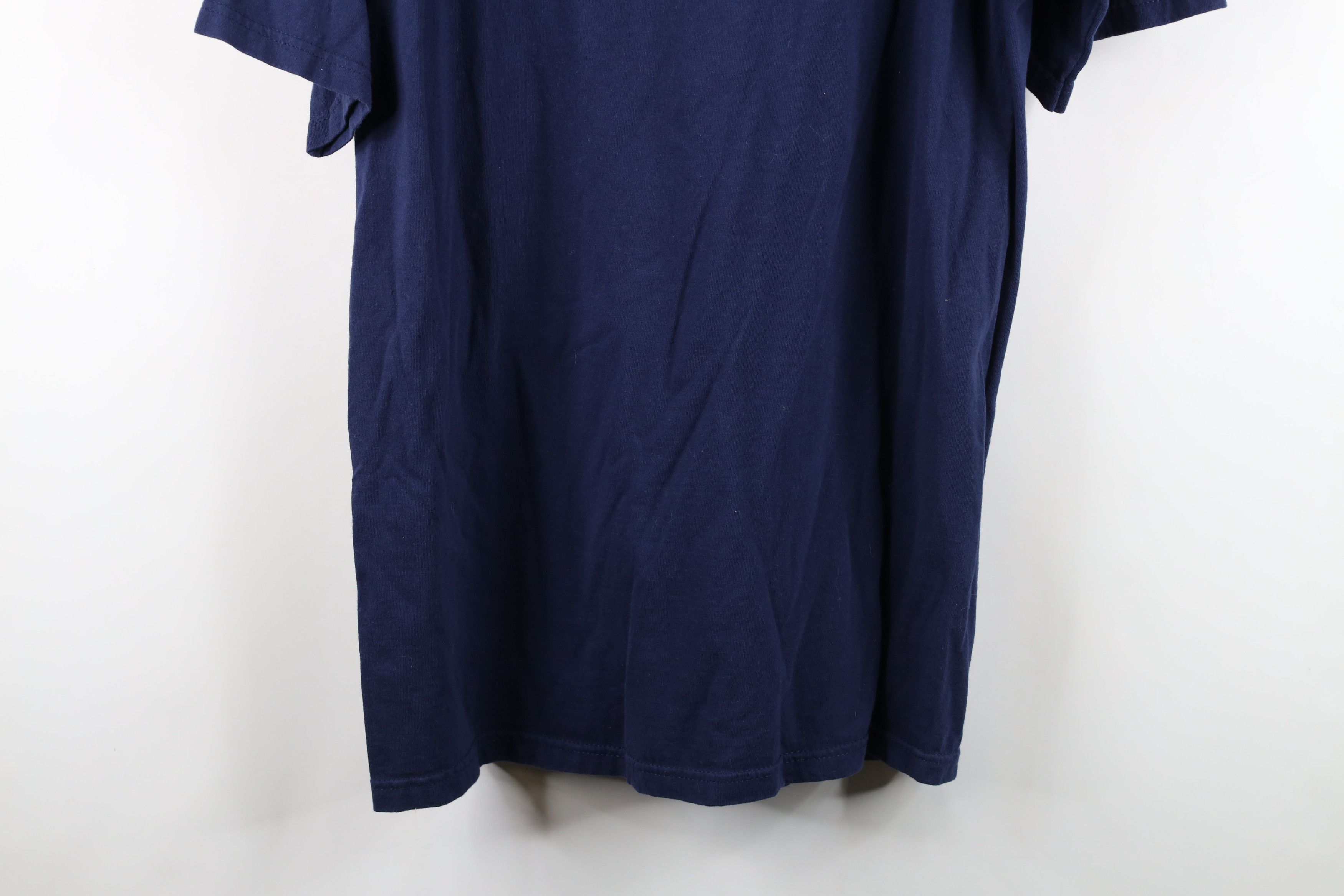 Vintage Vintage 90s University of Michigan Football T-Shirt Blue Size US L / EU 52-54 / 3 - 13 Thumbnail