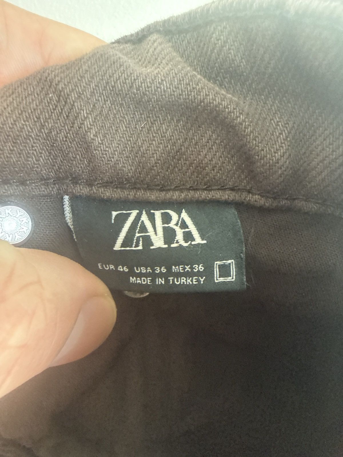 Zara Mens Zara Brown Jeans Size 36 Size US 36 / EU 52 - 3 Thumbnail