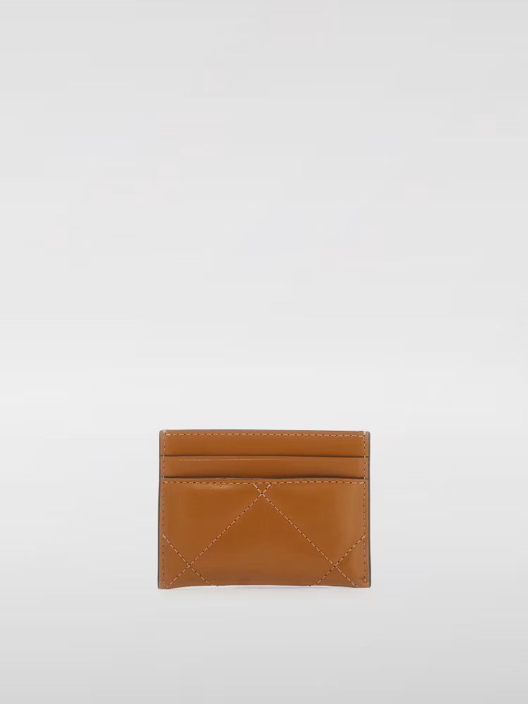Tory Burch o1s22i1n1024 Size: OS / Quilted Kira Card Holder in Brown Size ONE SIZE - 2 Thumbnail