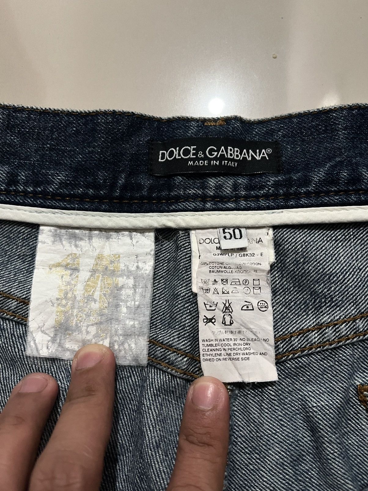 Dolce & Gabbana FW2009 DOLCE & GABBANA CLAWMARK JEANS Size US 34 / EU 50 - 5 Thumbnail