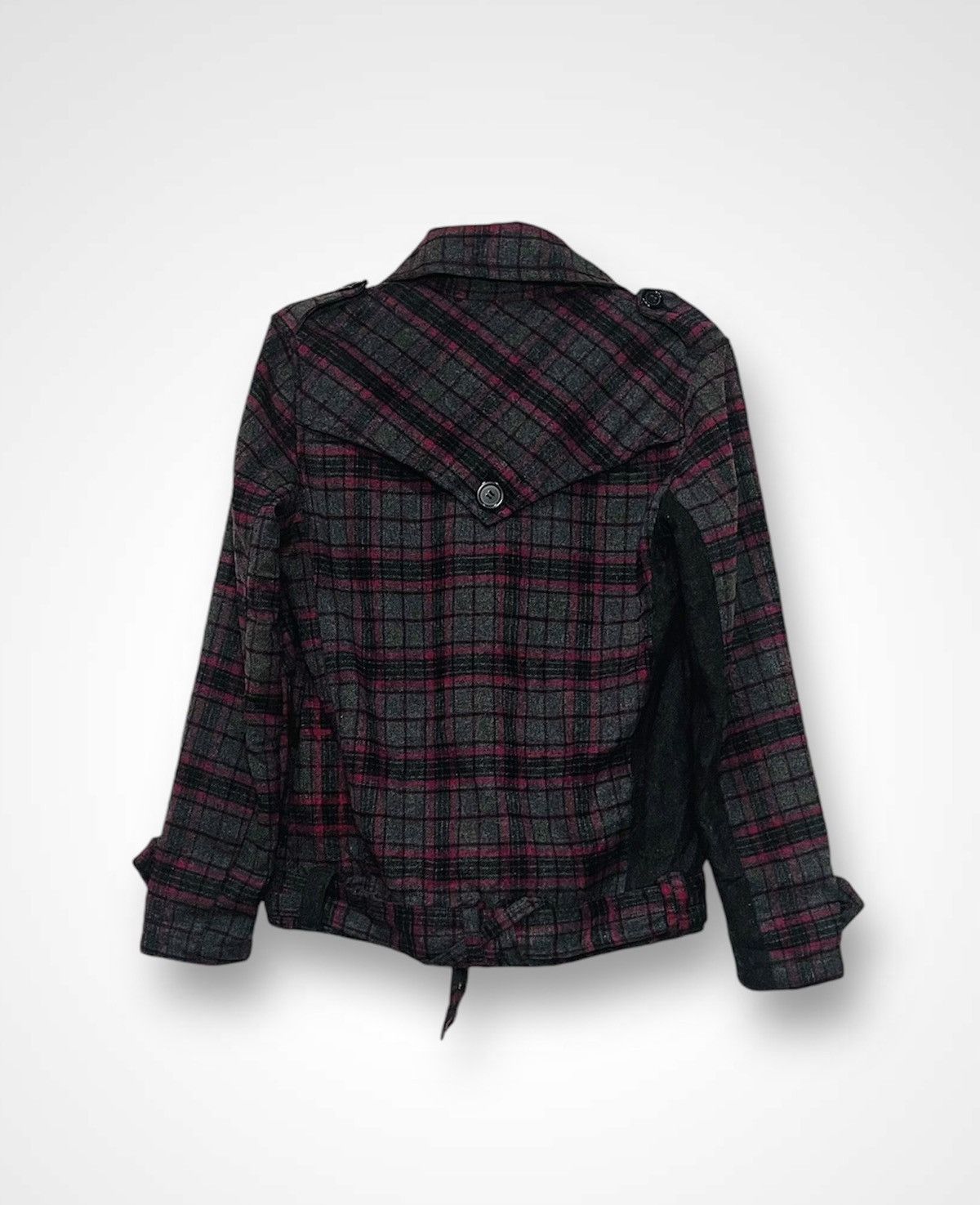 If Six Was Nine × Japanese Brand × Le Grande Bleu (L.G.B.) Royal Camp Double Collar Punk Wool Jacket (09) Size M / US 6-8 / IT 42-44 - 2 Thumbnail