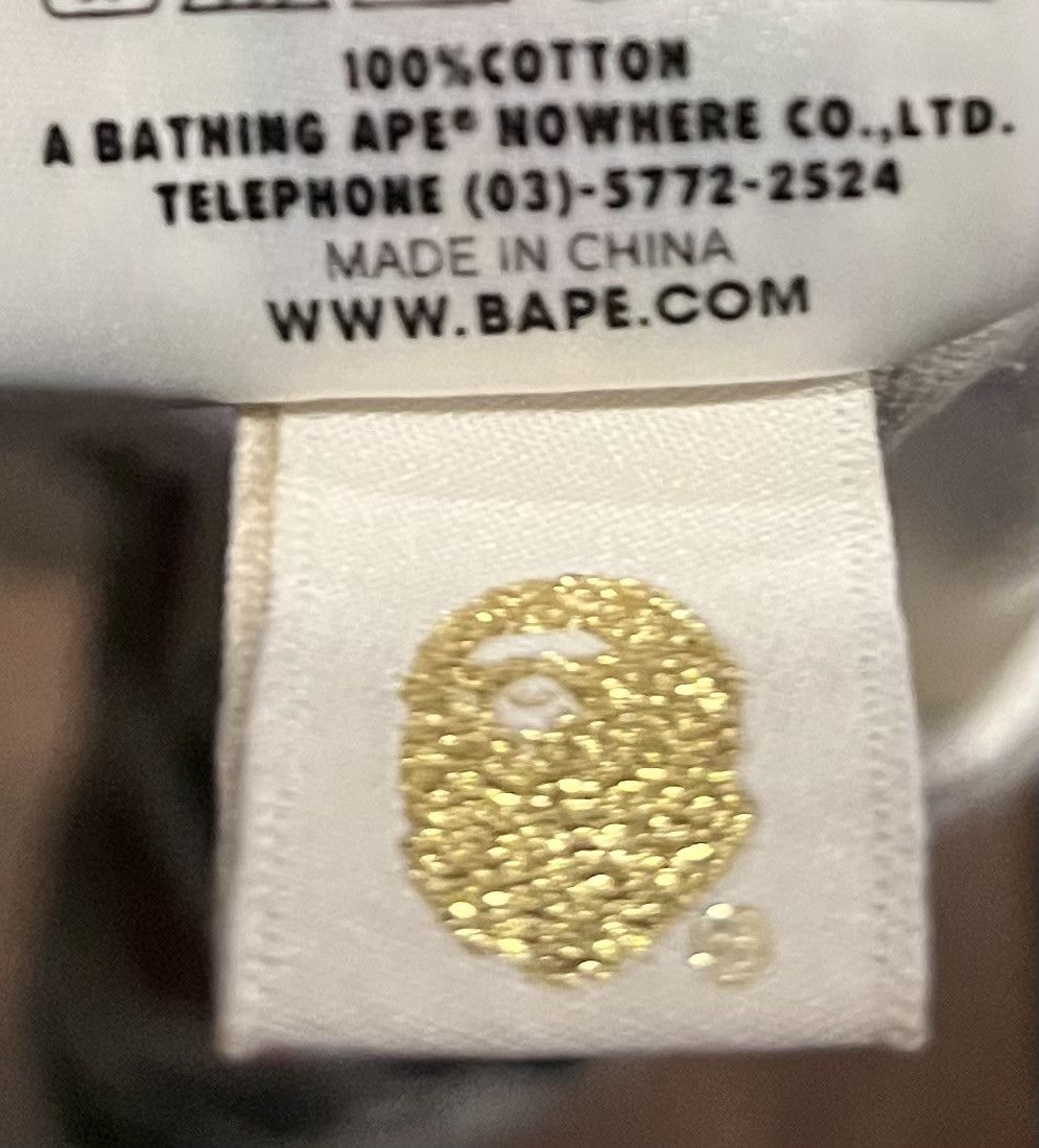 Bape Bape multi logo tee shirt Size US S / EU 44-46 / 1 - 5 Thumbnail