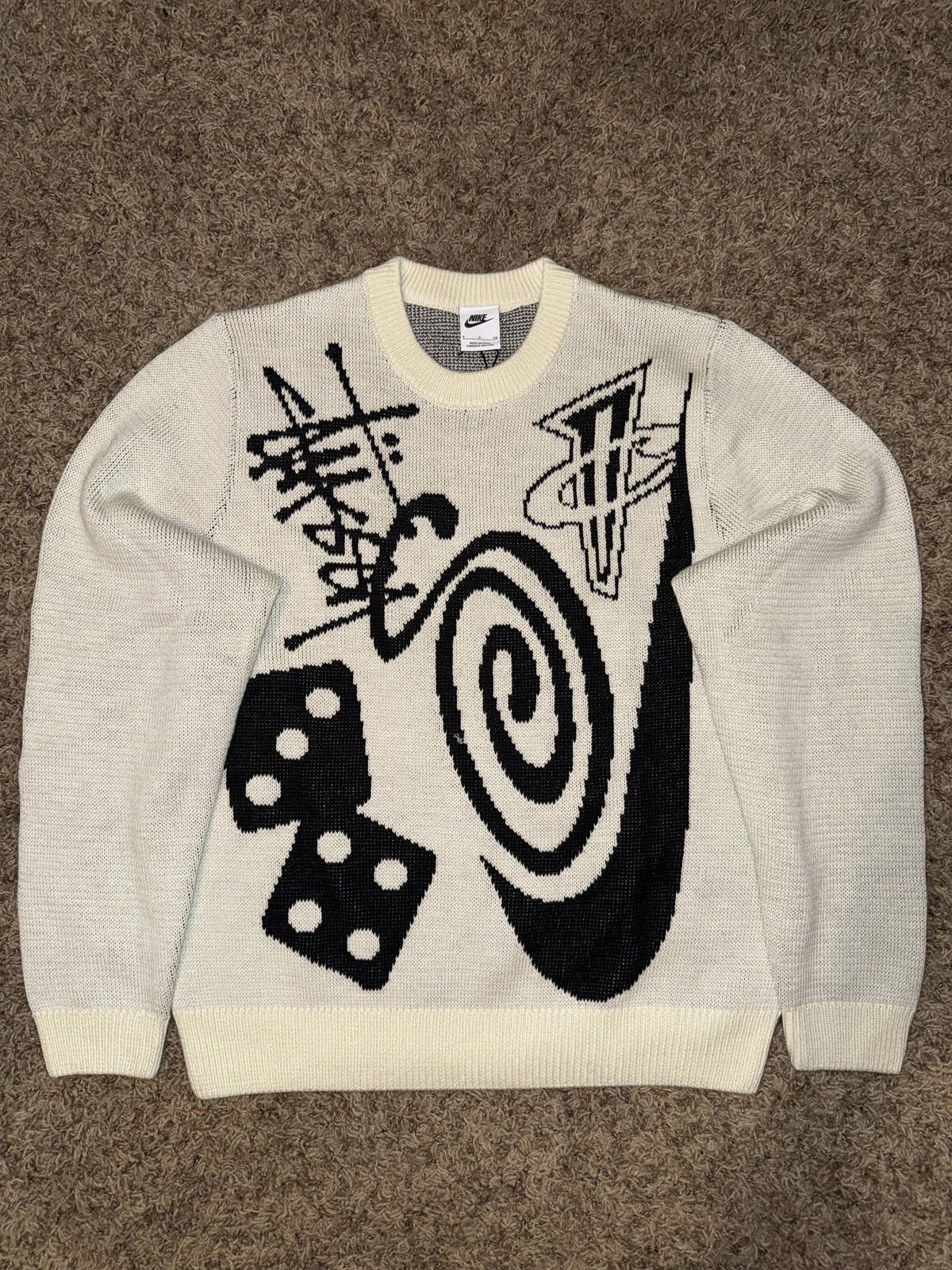 Nike Nike Men’s Stussy Icons Knit Sweater Size US L / EU 52-54 / 3 - 1 Thumbnail