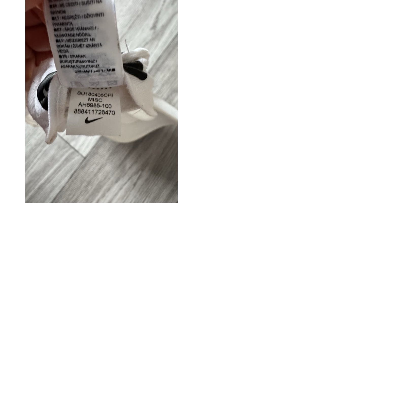 Nike Nike RF Aerobill H86 Cap Roger Federer Hat Tennis Dri Fit AH6985-100 One Size White Unisex Adults OS Baseball Cap Mens Womens Girls Boys Size ONE SIZE - 9 Thumbnail