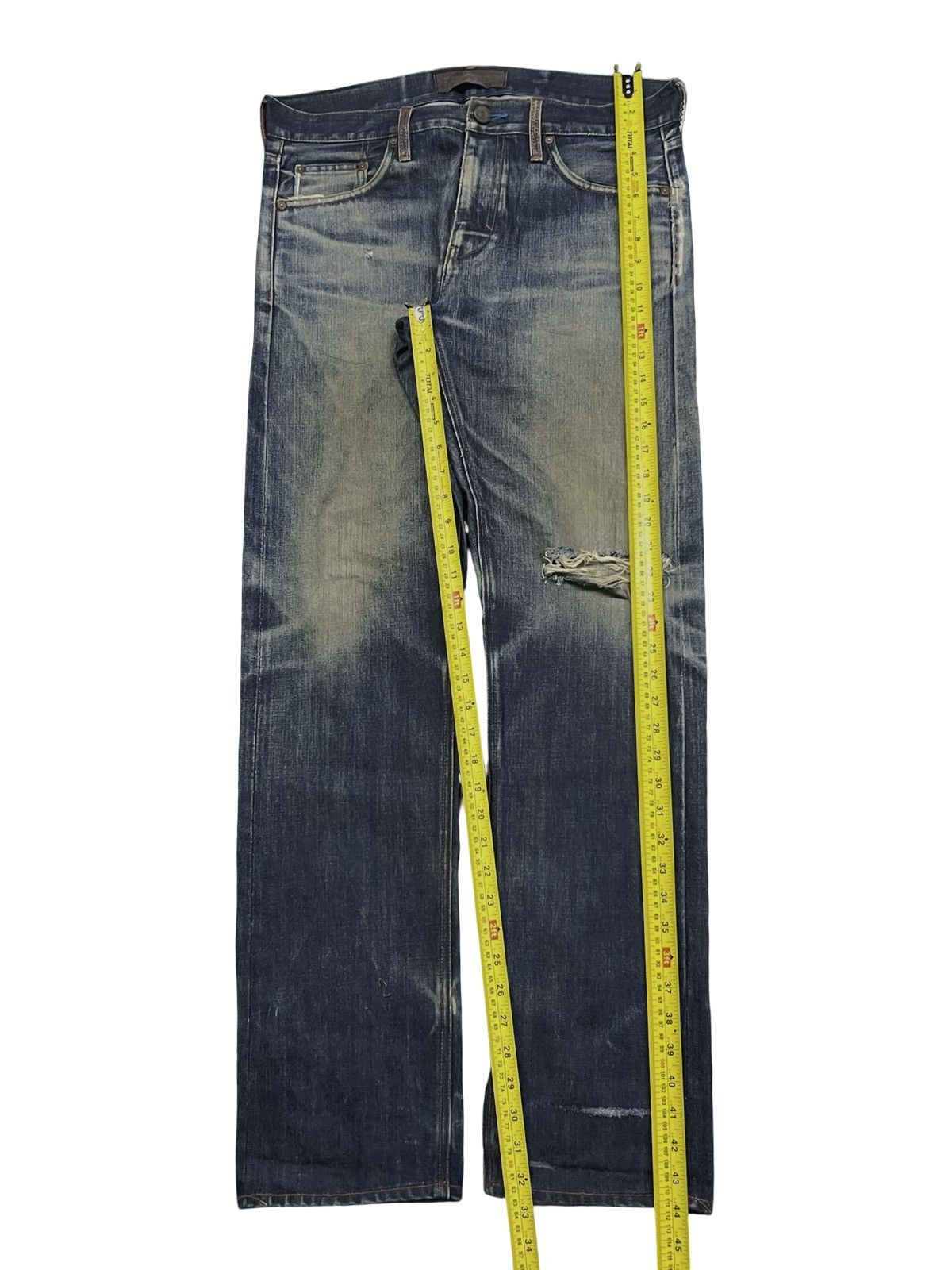 Adidas Vintage Adidas Originals Selvedge Denim Jeans 13.25oz | W35 Size US 35 - 19 Thumbnail