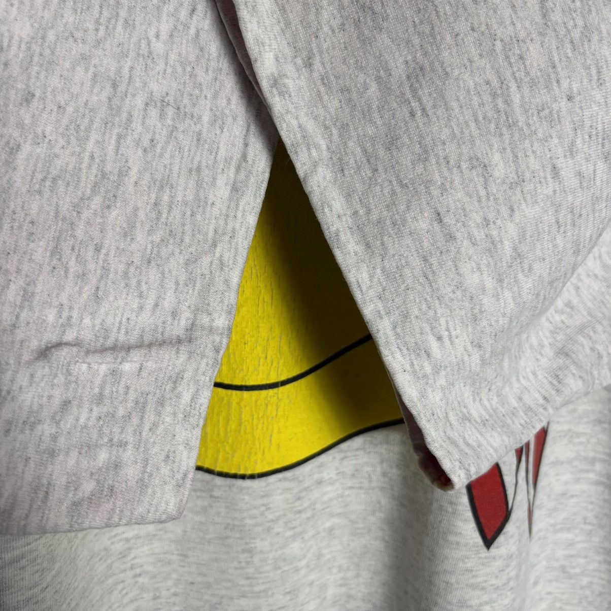 Vintage Vintage 90s Smiley USA Big Face Single Stitch T-Shirt Size US XL / EU 56 / 4 - 7 Thumbnail