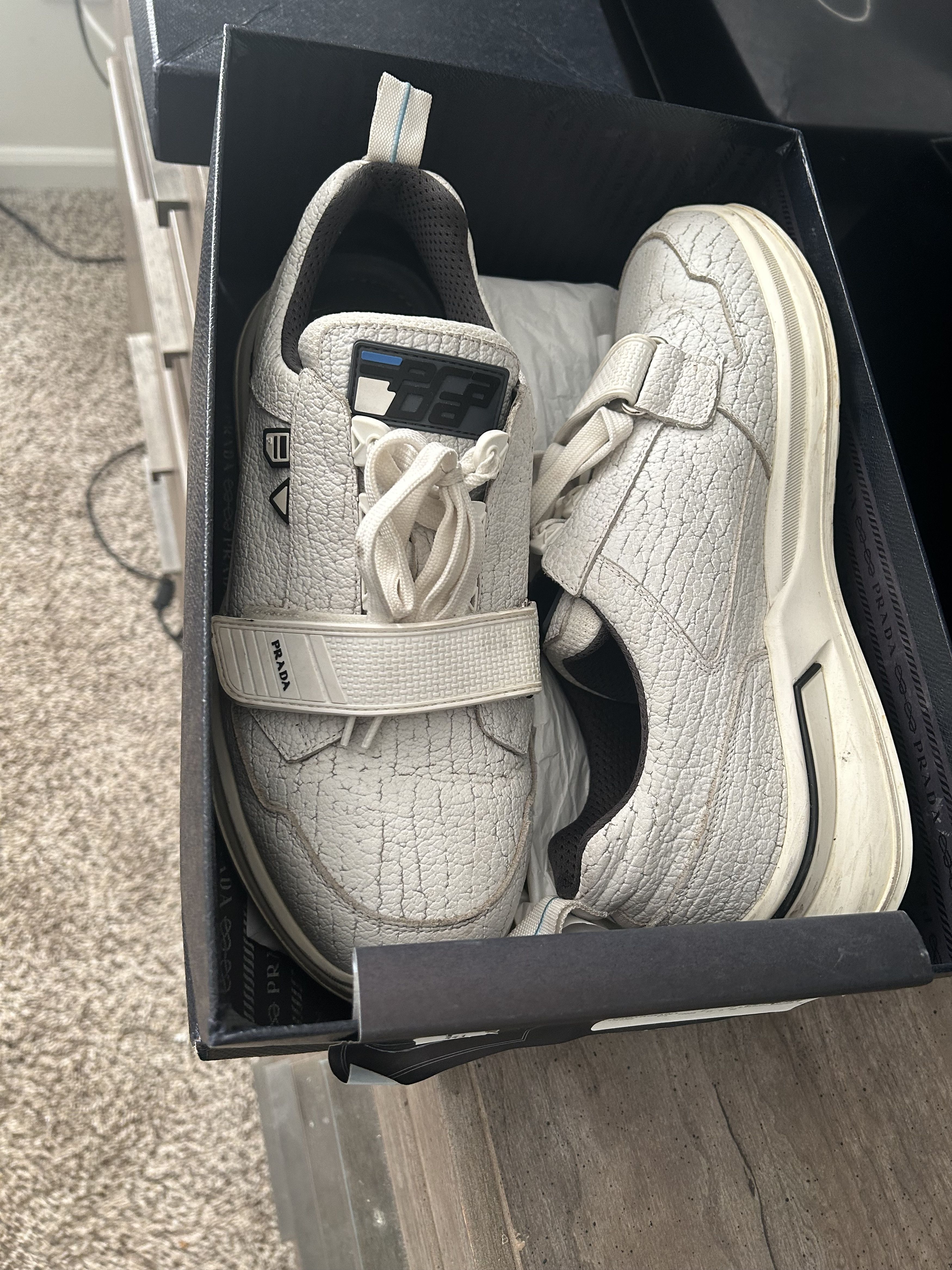 Prada Prada mechano ‘White’ Size US 10 / EU 43 - 1 Thumbnail