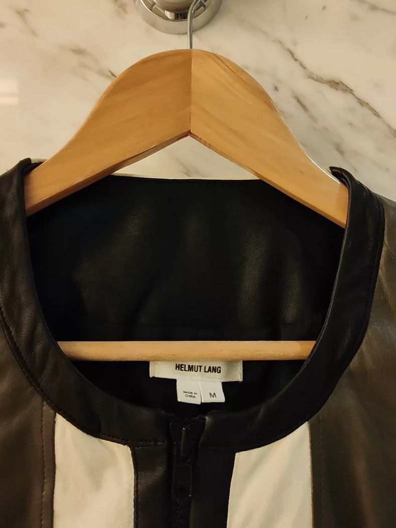 Helmut Lang HELMUT LANG Colorful short leather jacket Size M / US 6-8 / IT 42-44 - 3 Thumbnail