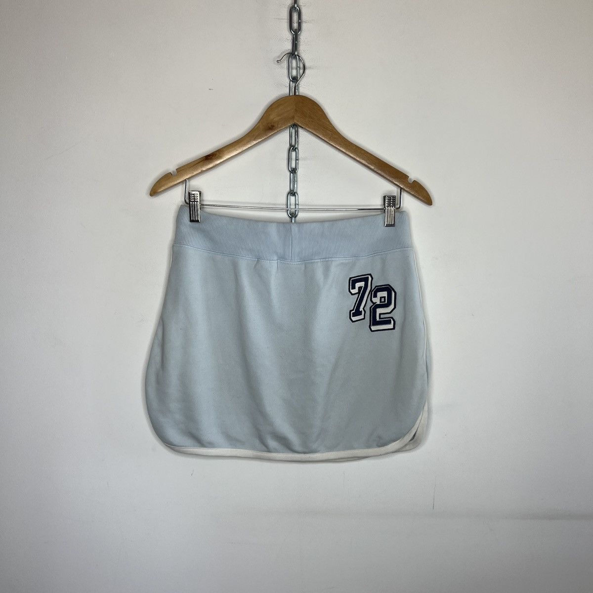 Nike × Vintage Vintage Nike Skirt Y2K Baby Blue Size 28" / US 6 / IT 42 - 4 Thumbnail