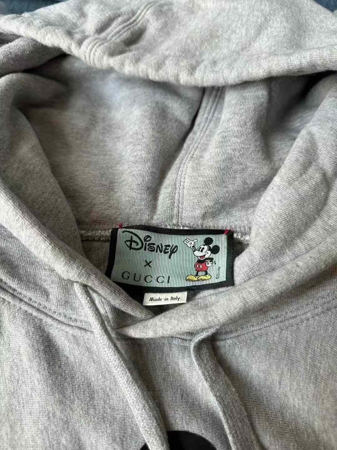 Gucci Gucci Grey Mickey Hoodie 2501-Nextarrow Size US XS / EU 42 / 0 - 3 Thumbnail