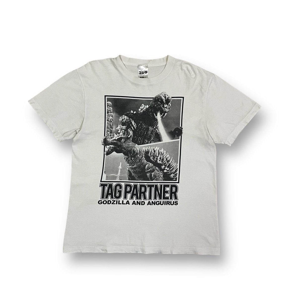 Japanese Brand Vintage Godzilla & Anguirus Cospa Rarely Tag Find Size US L / EU 52-54 / 3 - 1 Thumbnail
