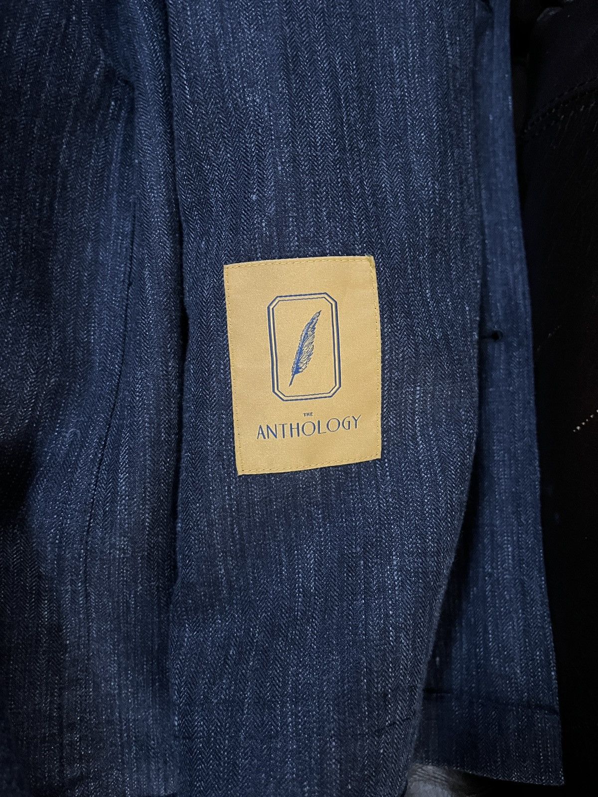 Other The Anthology Lazyman Jacket Chore Coat- 48/ Silk Wool Linen Size 38R - 9 Thumbnail