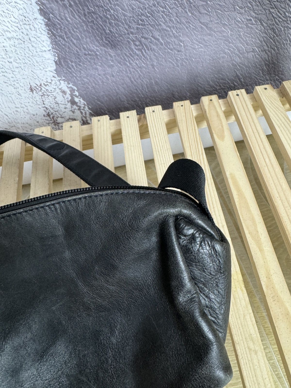 Mandarina Duck Mandarina Duck black leather printed shoulder crossbody bag Size ONE SIZE - 14 Thumbnail