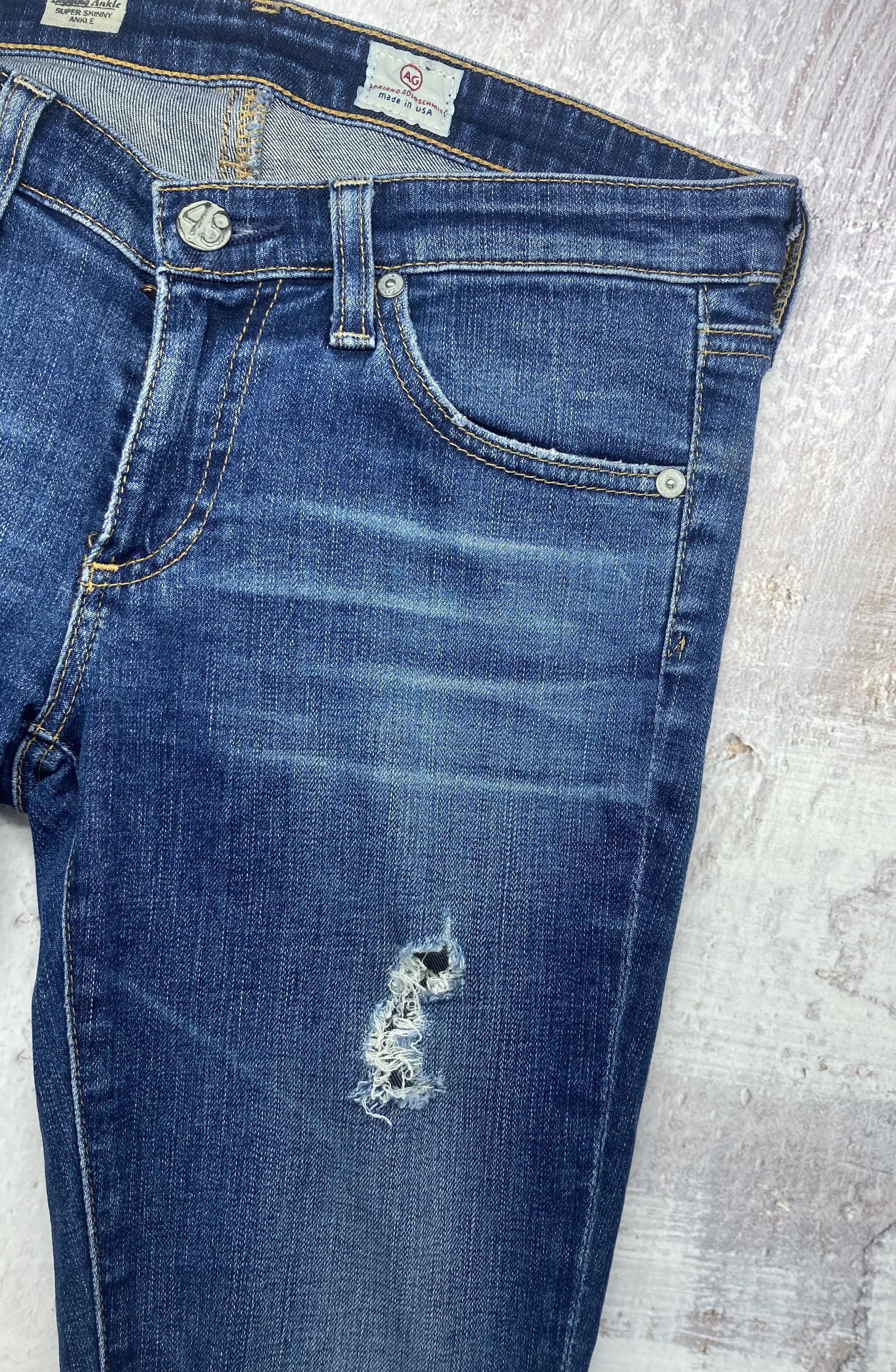 Vintage Vintage Jeans Pants Women’s Size 26 Size 26" / US 2 / IT 38 - 4 Thumbnail