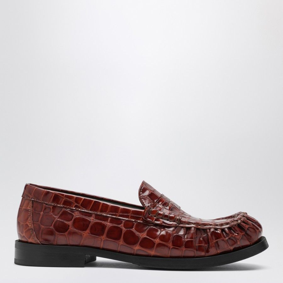 VINNY's o1d2blof1025 Moccasins Loafers in Brown Size US 12 / EU 45 - 1 Thumbnail