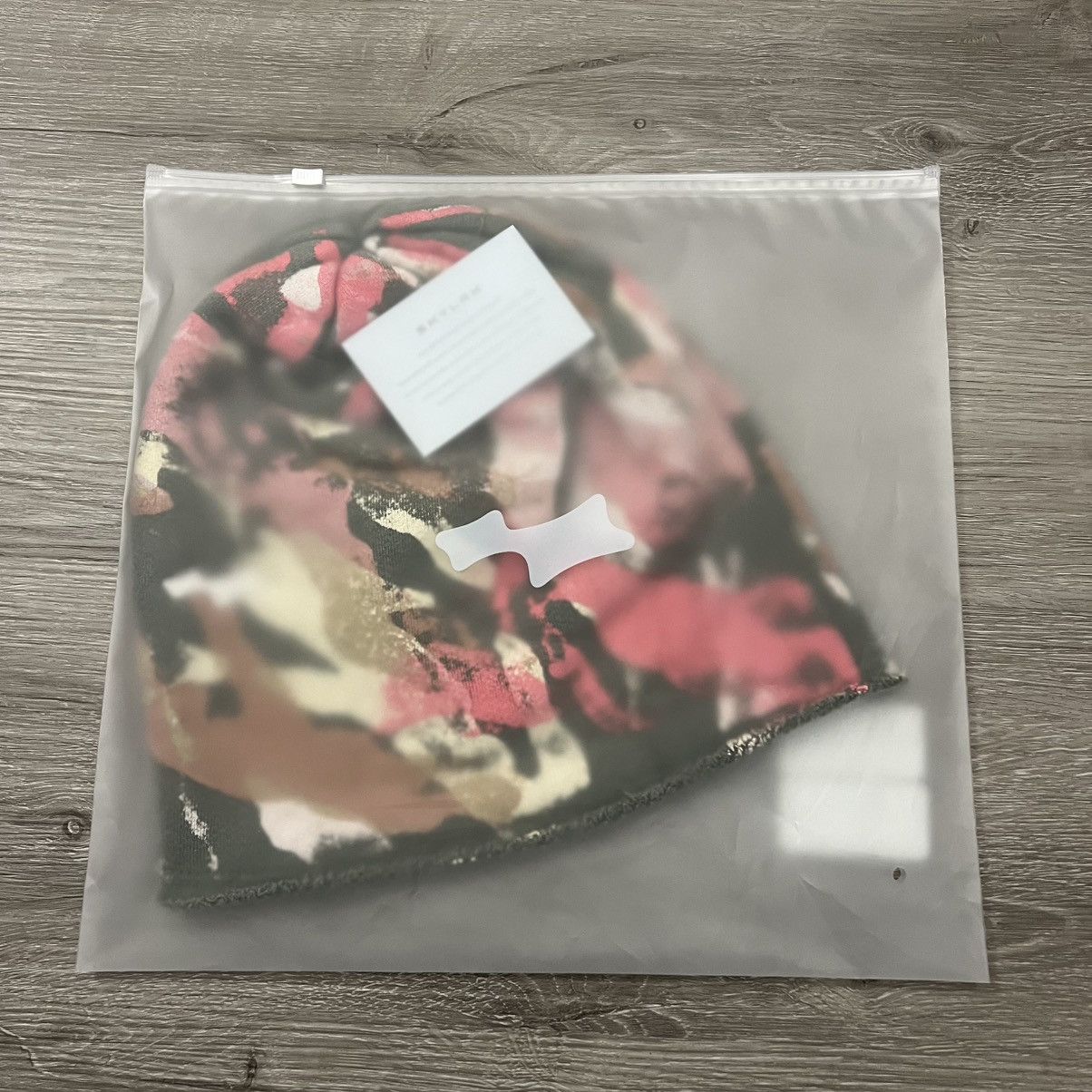 SKYLRK Justin Bieber SKYLRK Beanie Cherry Camo Size ONE SIZE - 12 Thumbnail