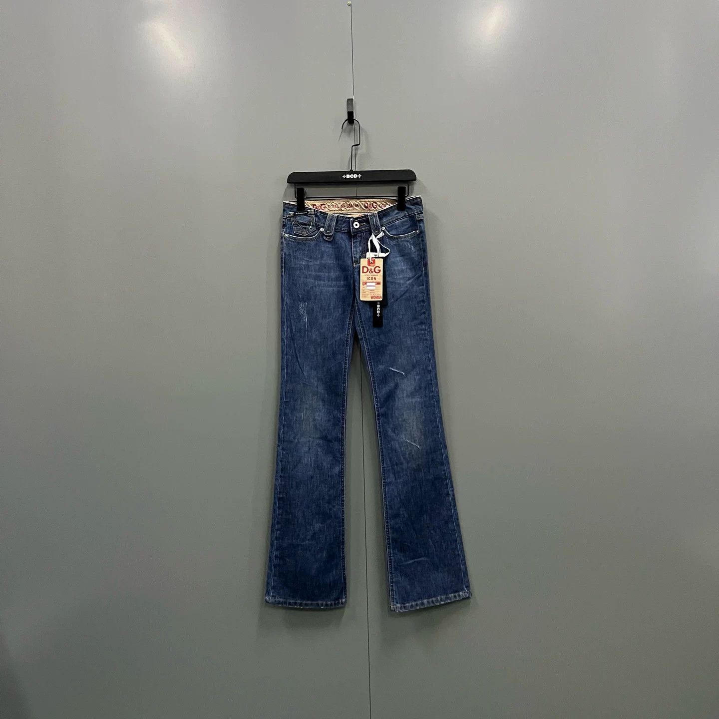 Dolce & Gabbana Dolce Gabbana Blue Denim Flared Jeans 25 Size 25" / US 0 / IT 36 - 1 Thumbnail