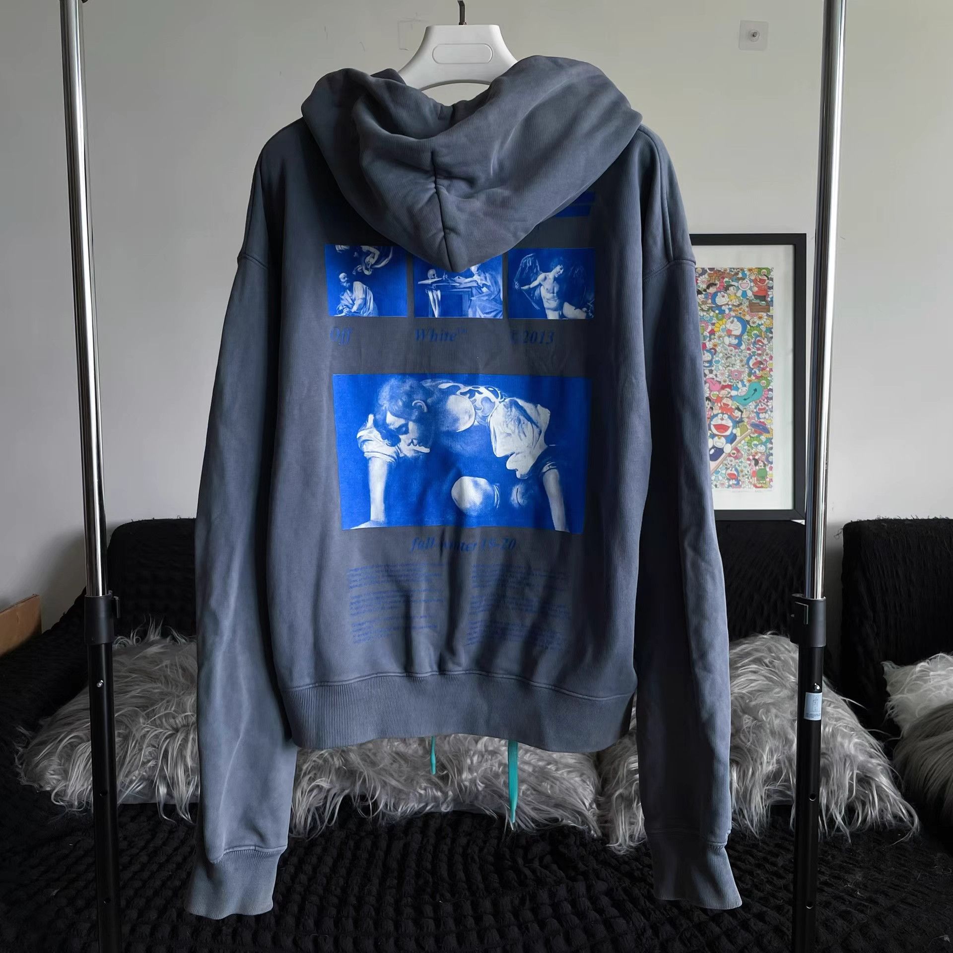 Off-White Off-White Religious Hoodie OS M Size US M / EU 48-50 / 2 - 2 Thumbnail