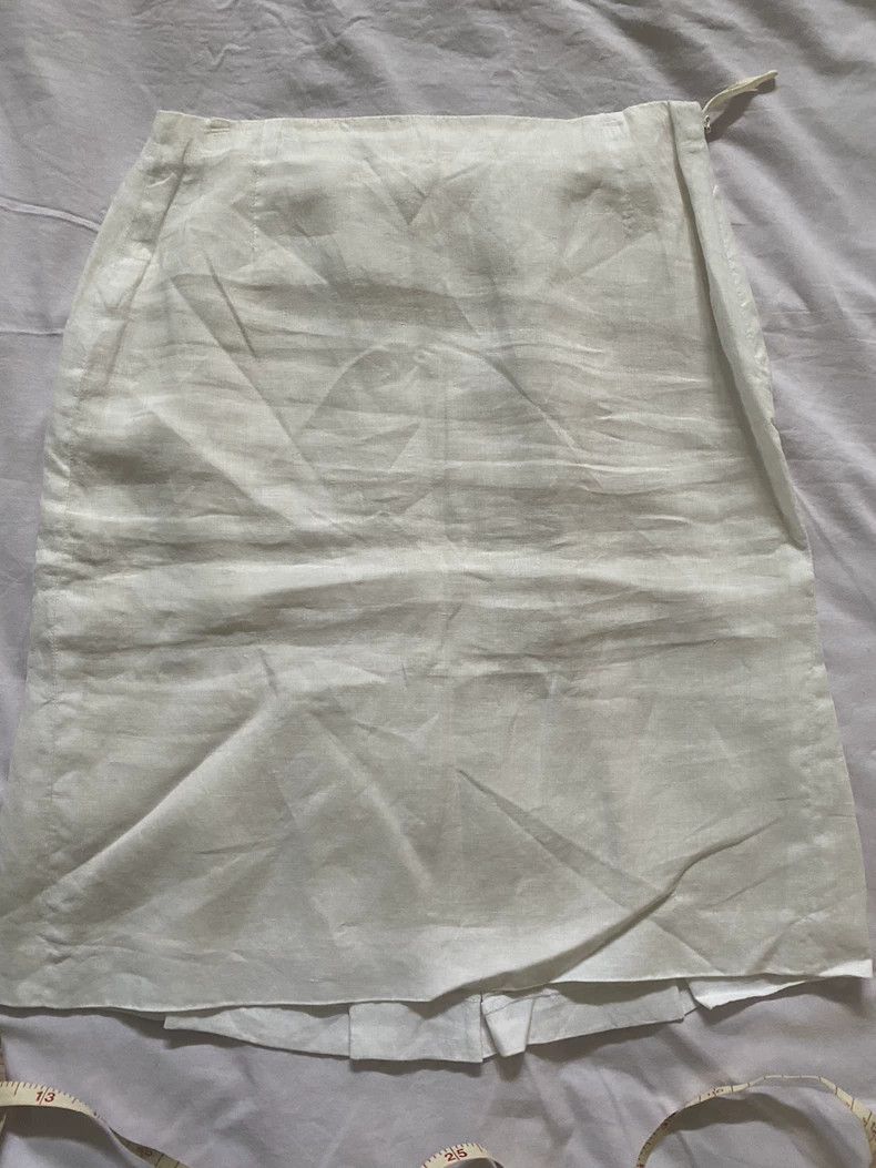 Loro Piana LORO PIANA Cotton hemp skirt Size 26" / US 2 / IT 38 - 4 Thumbnail