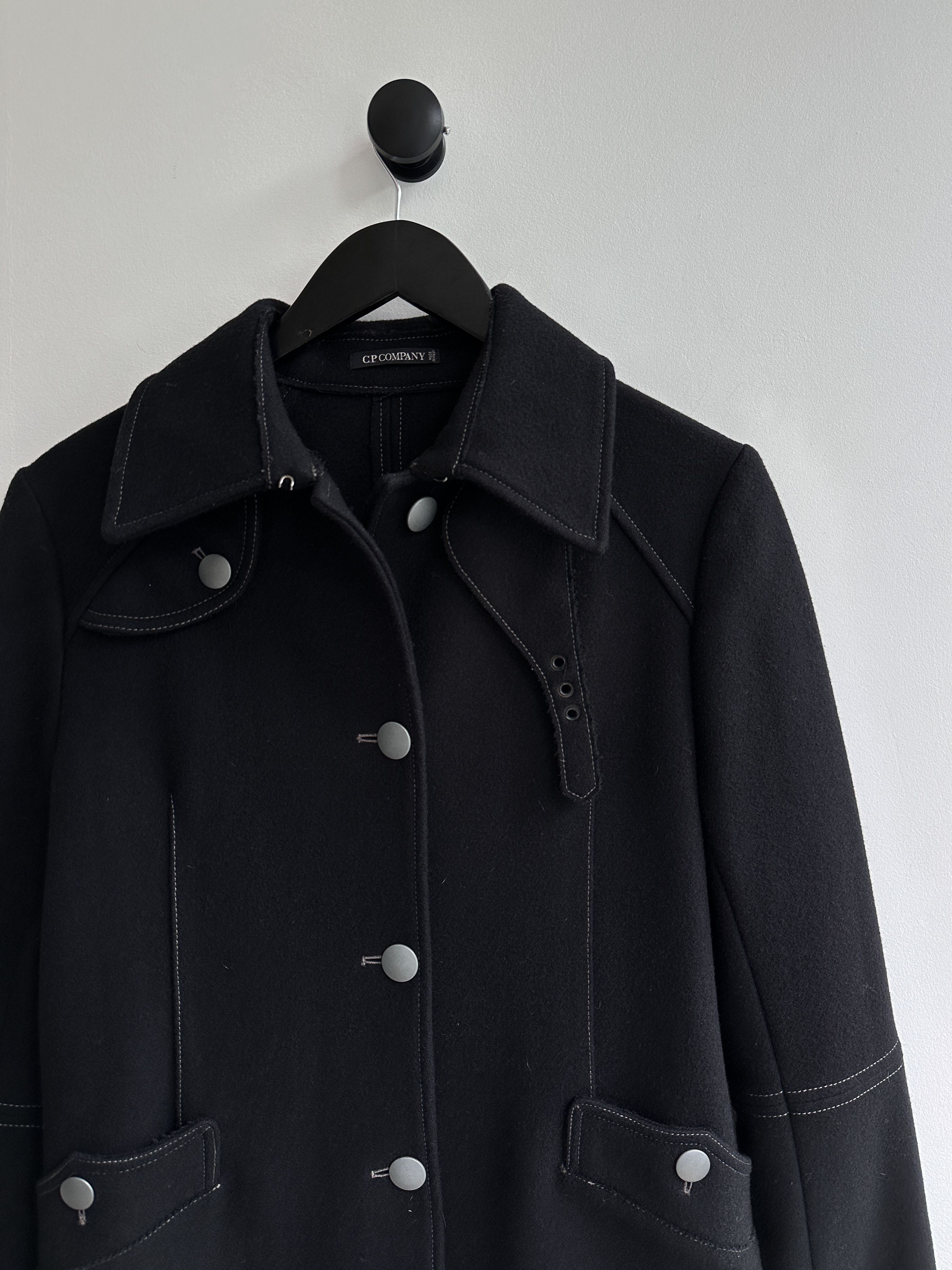 C.P. Company C.P. Company Wool Coat Jacket Size M / US 6-8 / IT 42-44 - 5 Thumbnail