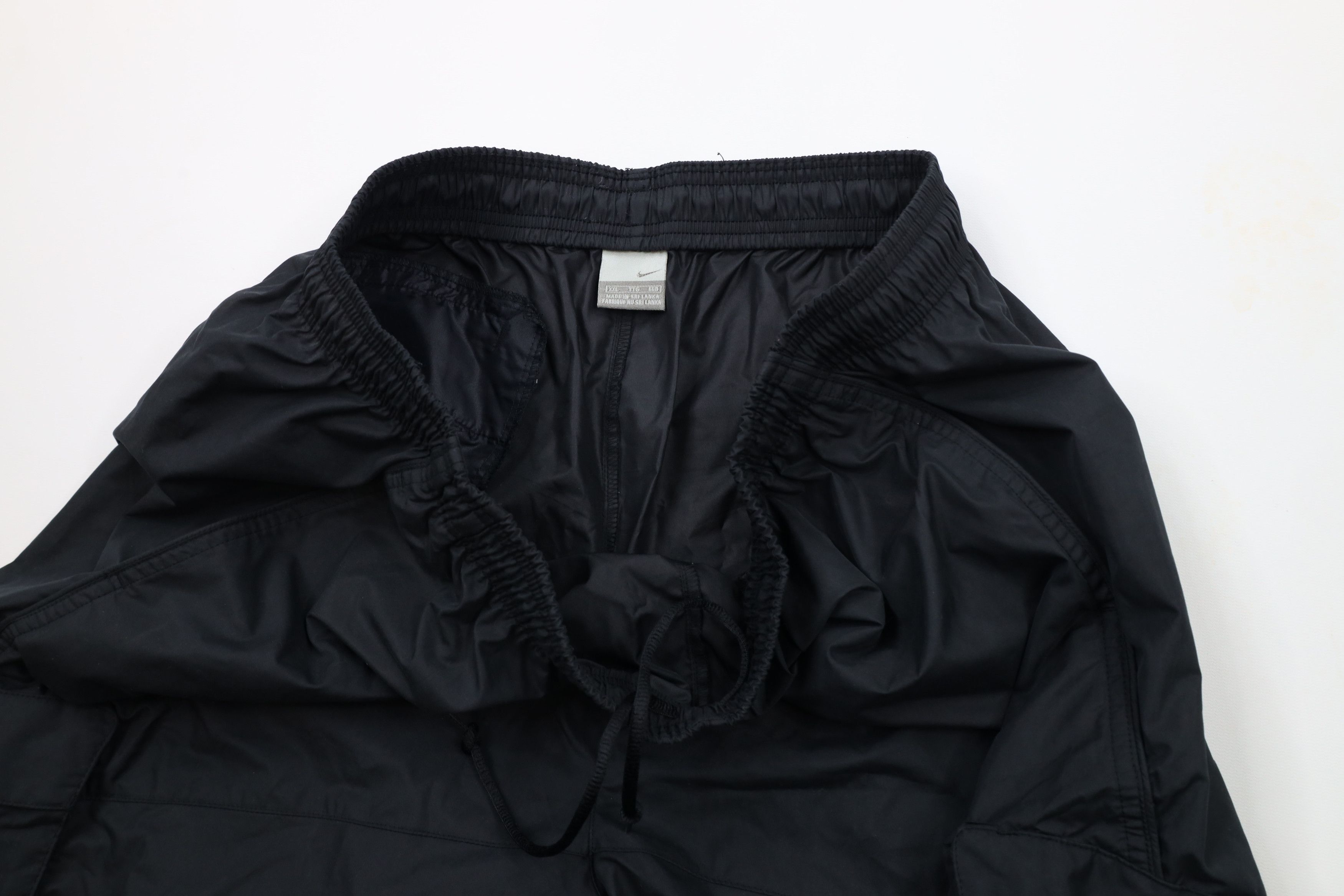 Nike × Vintage Vintage Nike Scott Mini Swoosh Baggy Cargo Shorts Black Size US 36 / EU 52 - 7 Thumbnail