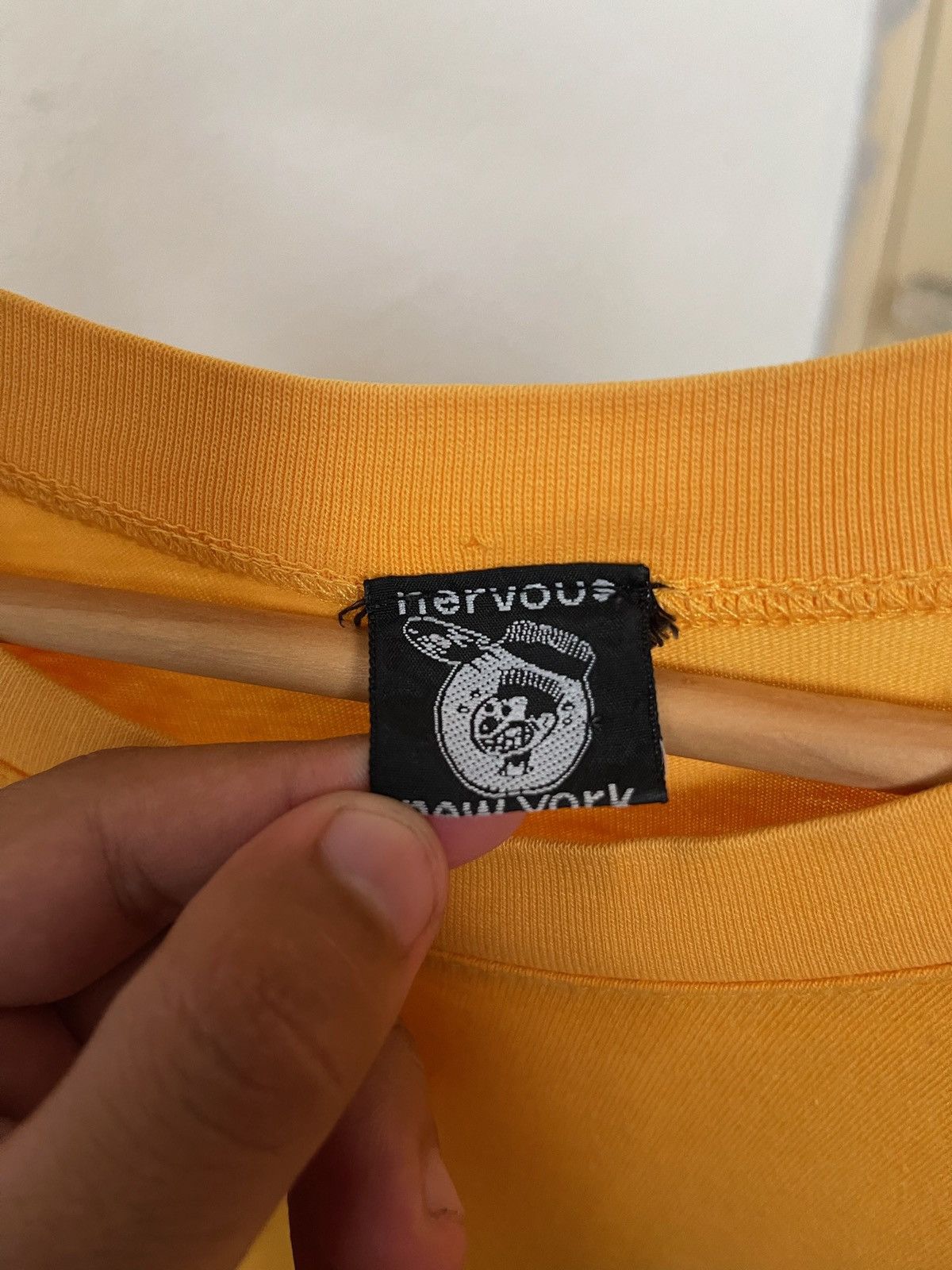 Band Tees × Vintage Vintage Nervous New York Record Label Promo Tshirt Size US XL / EU 56 / 4 - 3 Thumbnail
