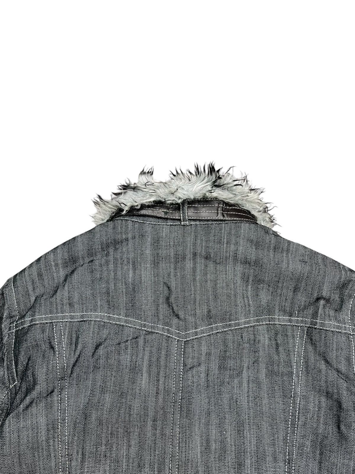 If Six Was Nine 2000s Nicole Club - Raccoon Fur Liner Jacket Size US L / EU 52-54 / 3 - 9 Thumbnail
