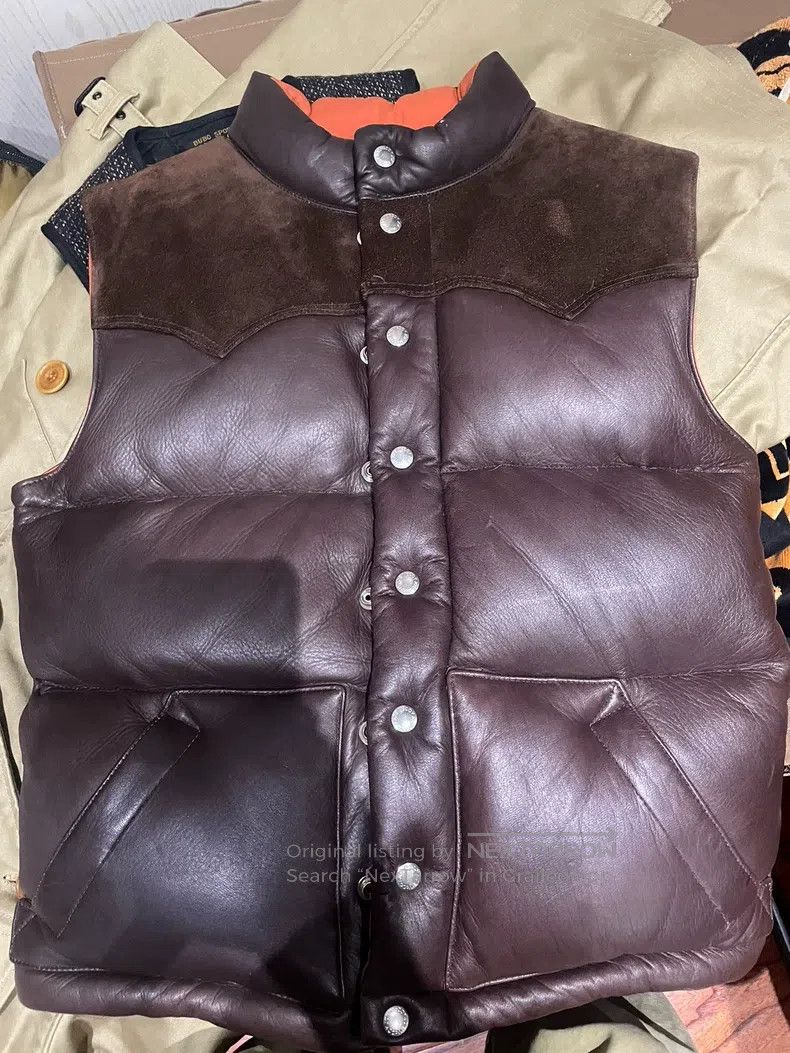 The Real McCoy's The Real McCoys Deerskin vest Size US S / EU 44-46 / 1 - 1 Thumbnail