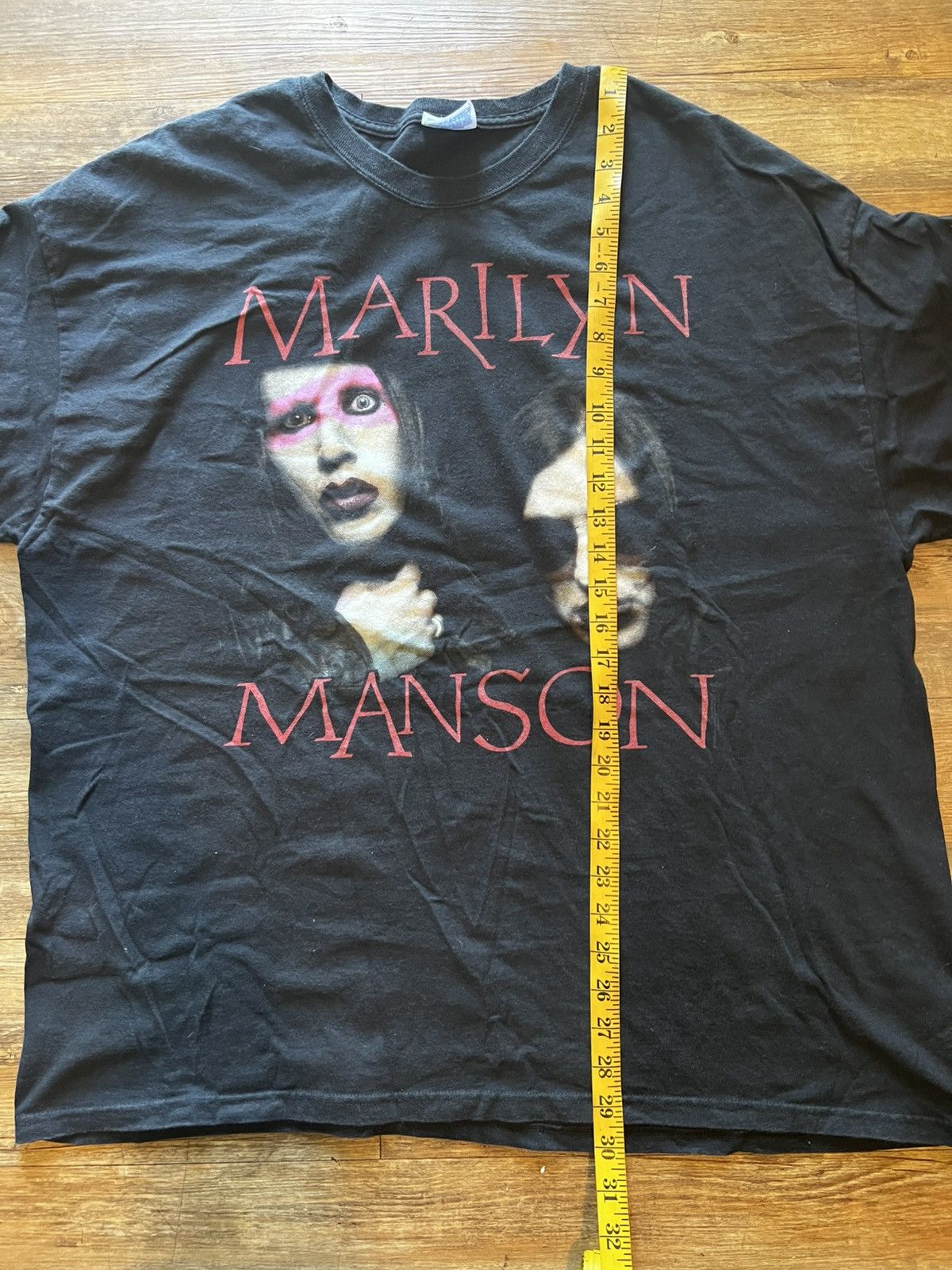 Band Tees Vintage 2008 Marilyn Manson Graphic T-Shirt Size US XXL / EU 58 / 5 - 8 Thumbnail