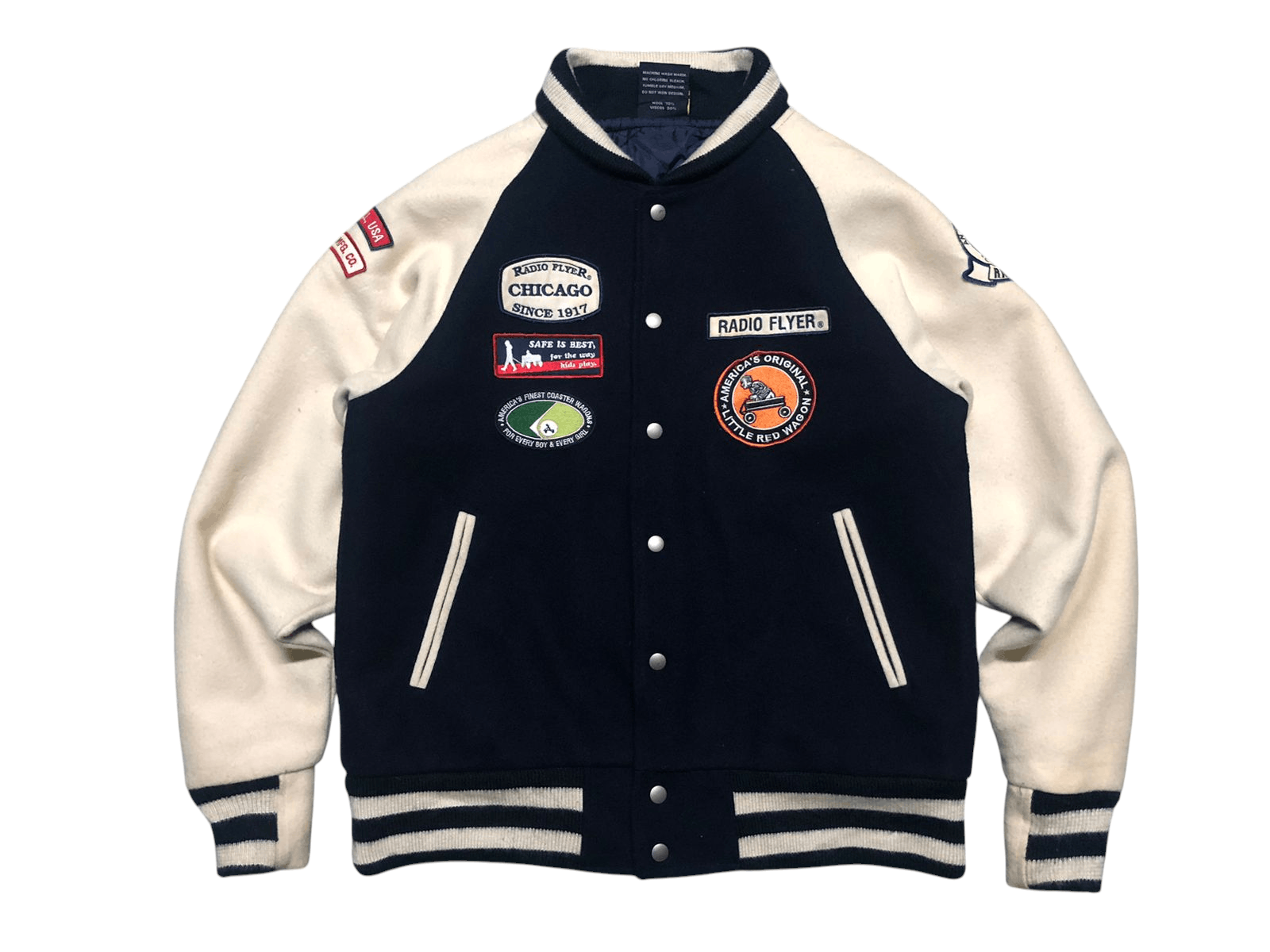 76 スタジャン赤Varsity jacket 76 lubricants