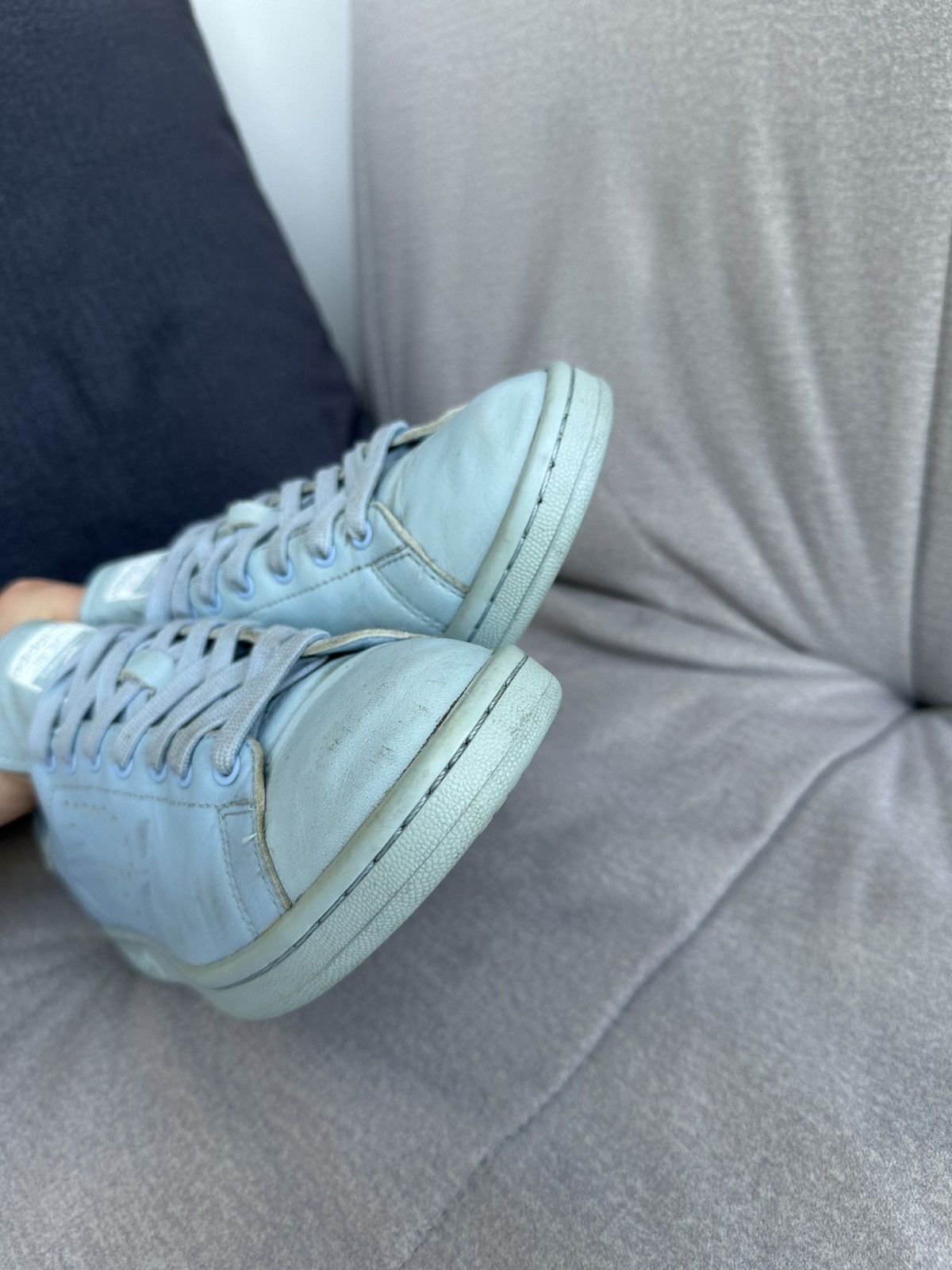 Raf Simons Raf Simons x Adidas Stan Smith Leather Sneakers Size US 5.5 / EU 38 - 7 Thumbnail