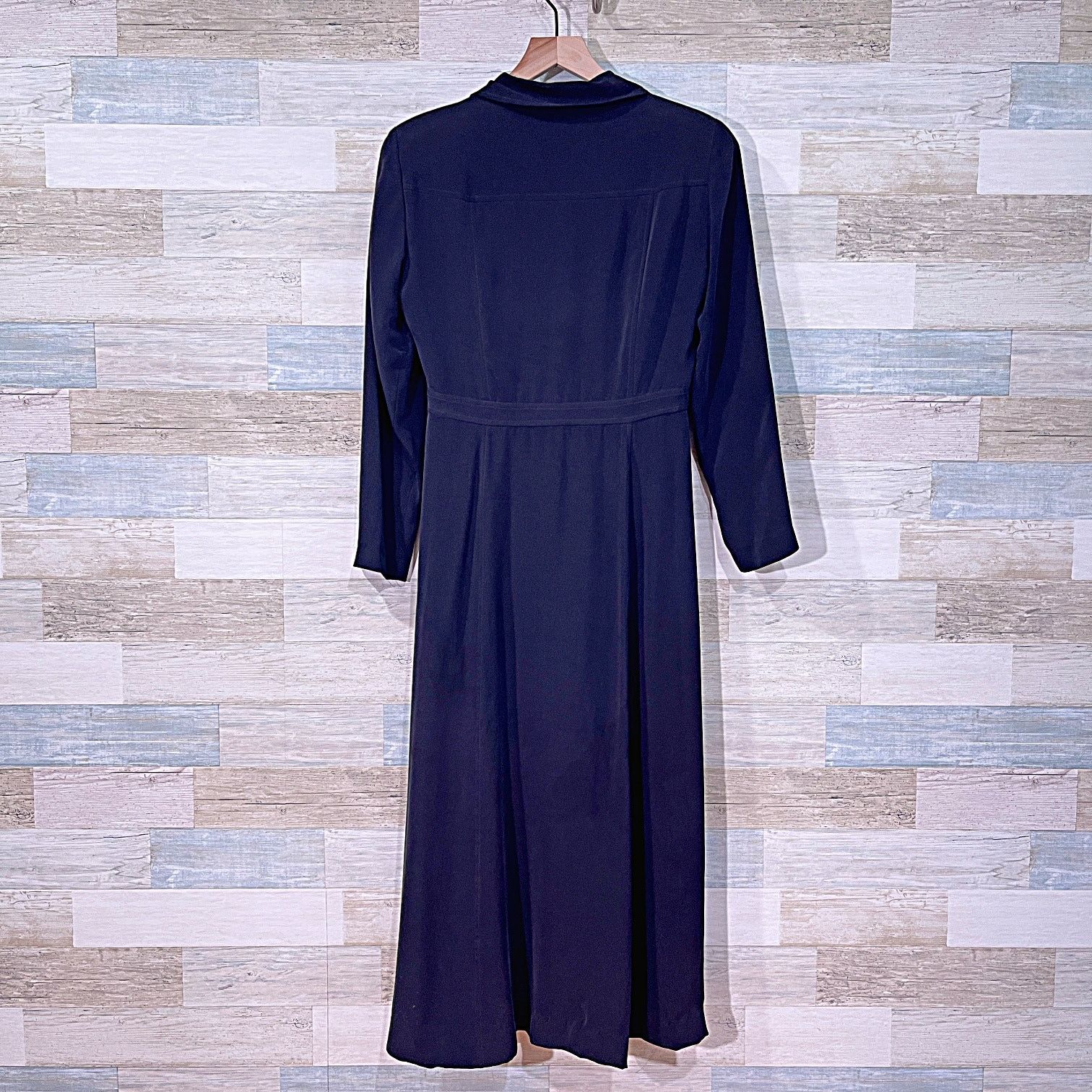 Jones New York × Vintage JONES NEW YORK Vintage 100% Silk Shirt Dress Womens 8P Size M / US 6-8 / IT 42-44 - 3 Thumbnail