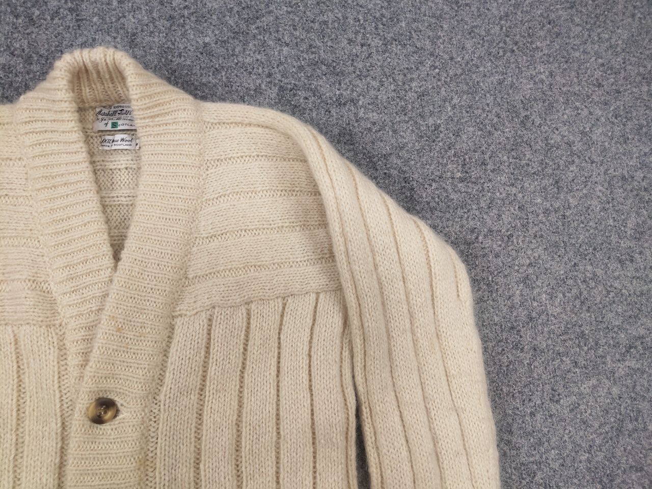 Vintage Vintage 50's Marshall Field & Company Knit Button Cardigan Size US M / EU 48-50 / 2 - 5 Thumbnail