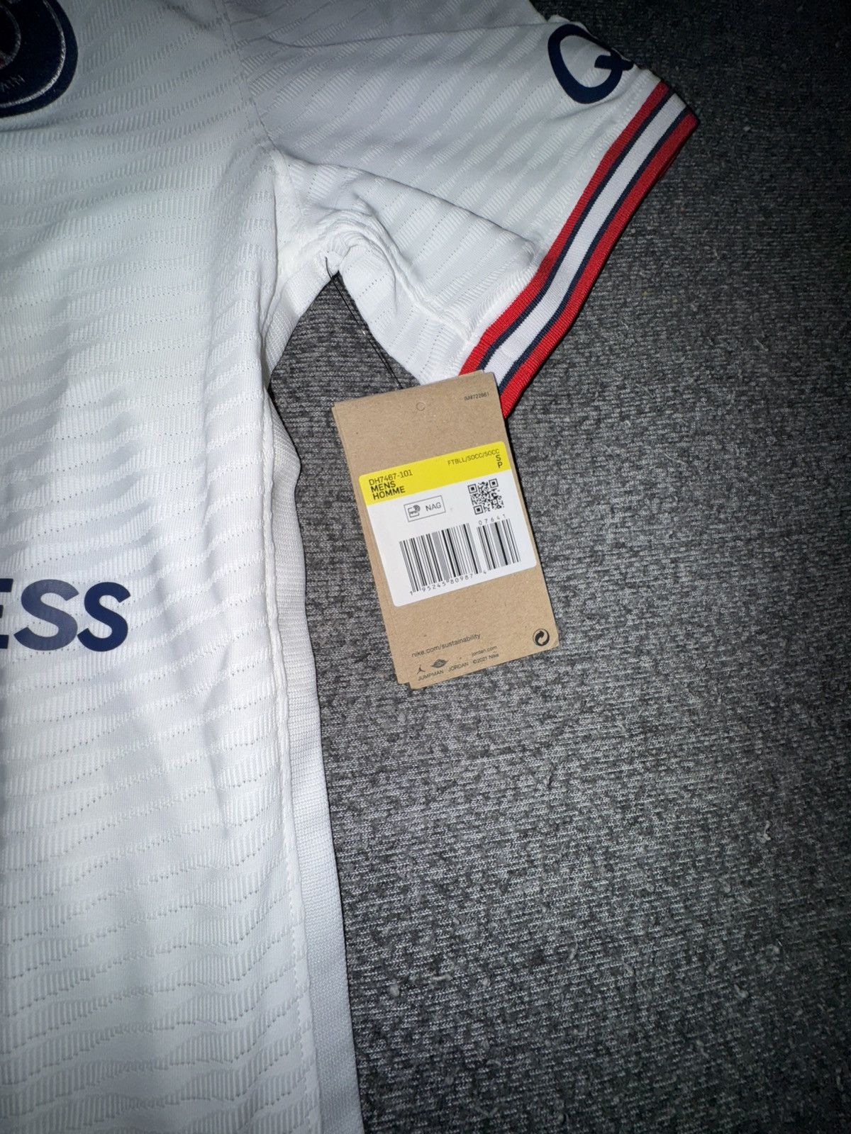 Jordan Brand Messi 2021/22 PSG Fourth Jersey Size US S / EU 44-46 / 1 - 3 Thumbnail