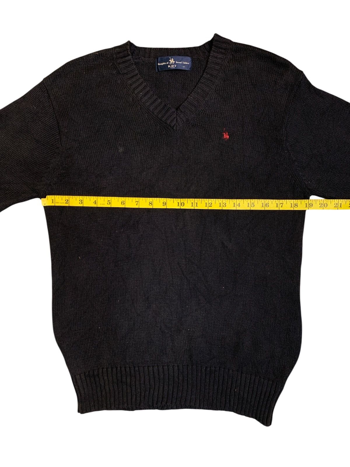 Japanese Brand Rare Design Knights Of Round Table V-Neck Knitwear Sweater Size US M / EU 48-50 / 2 - 7 Thumbnail