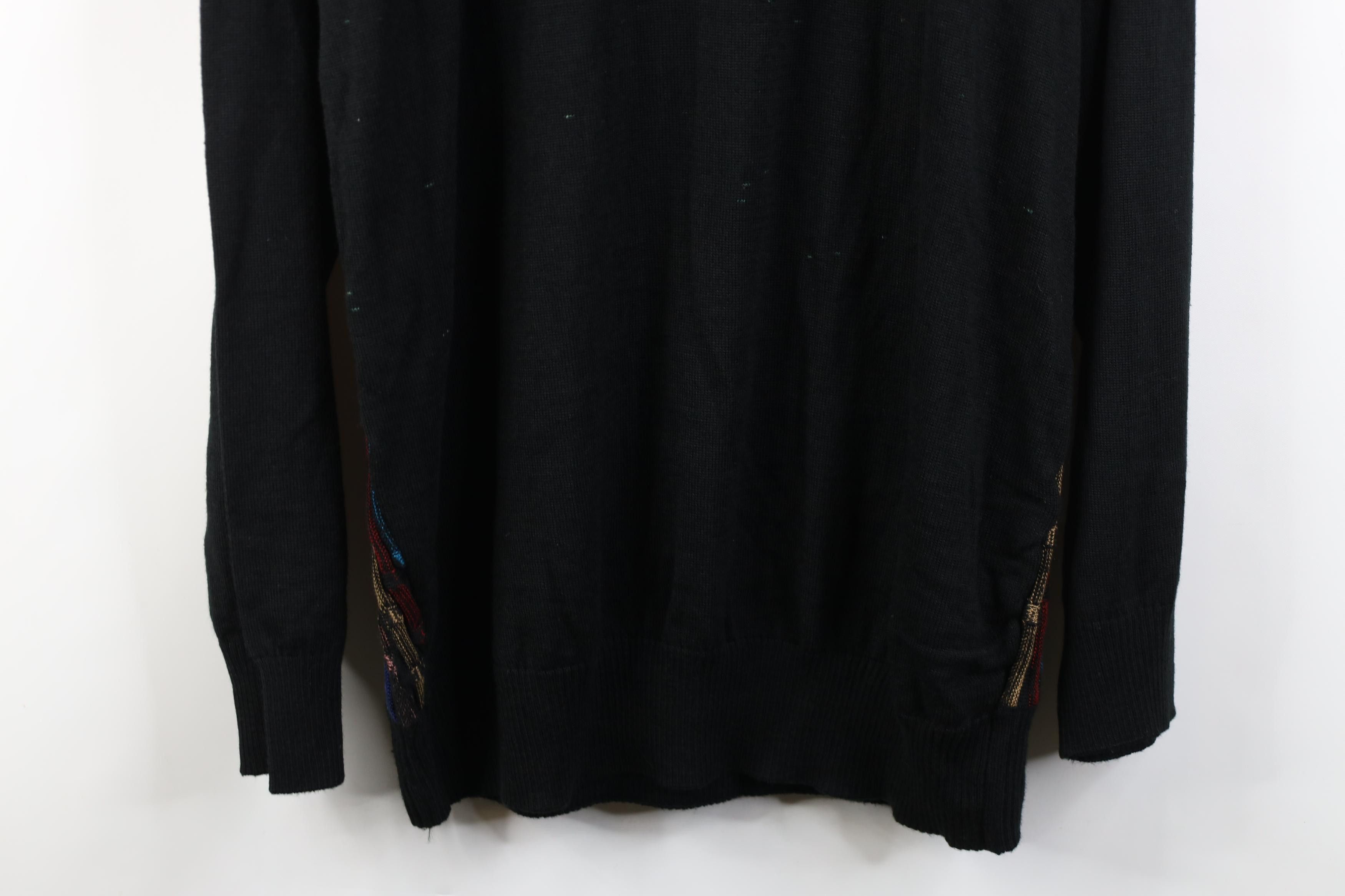 Vintage Vintage 90s Coogi Style Rainbow Knit Crewneck Sweater Size US XL / EU 56 / 4 - 13 Thumbnail