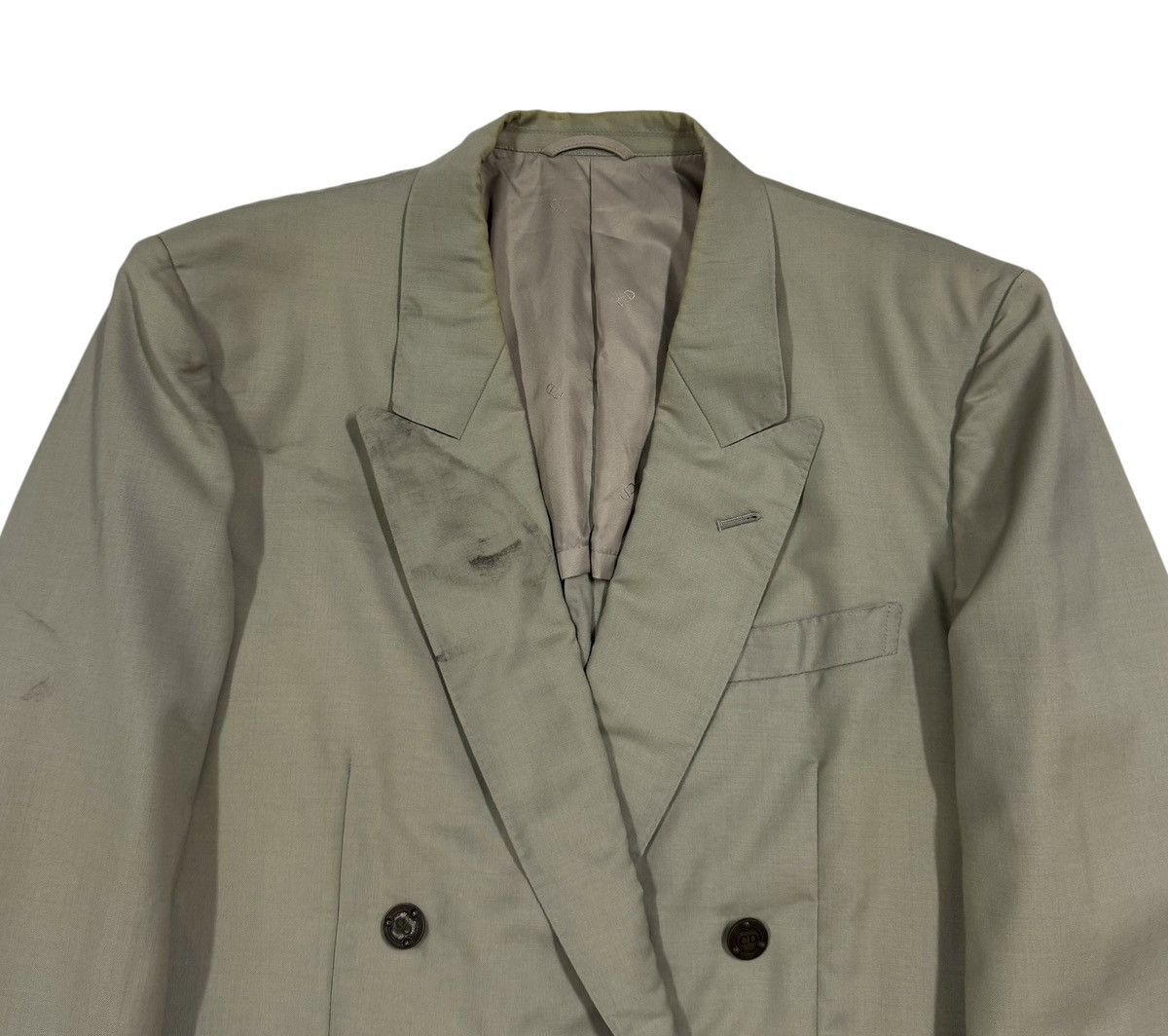 Christian Dior Monsieur Vtg🔥Christian Dior Monsieur Blazer Double Breasted Size 44L - 4 Thumbnail