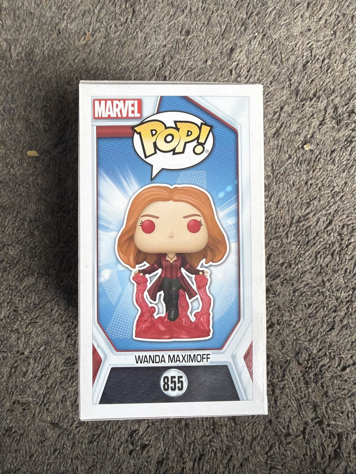 Marvel Comics Funko Pop! Wanda Maximoff Bobble-Head Size ONE SIZE - 3 Thumbnail
