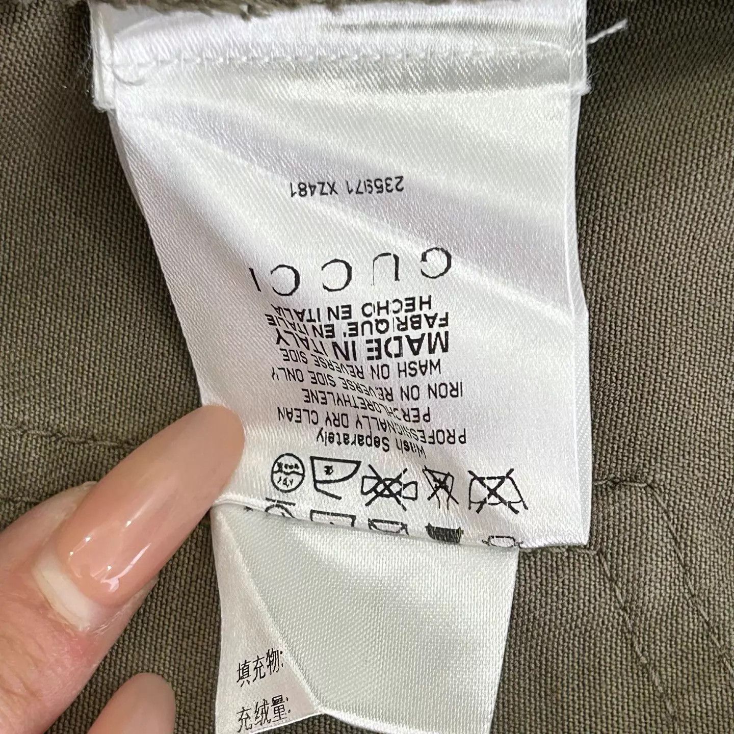Gucci Gucci GG monogram denim skirts 36 Size 25" / US 0 / IT 36 - 4 Thumbnail