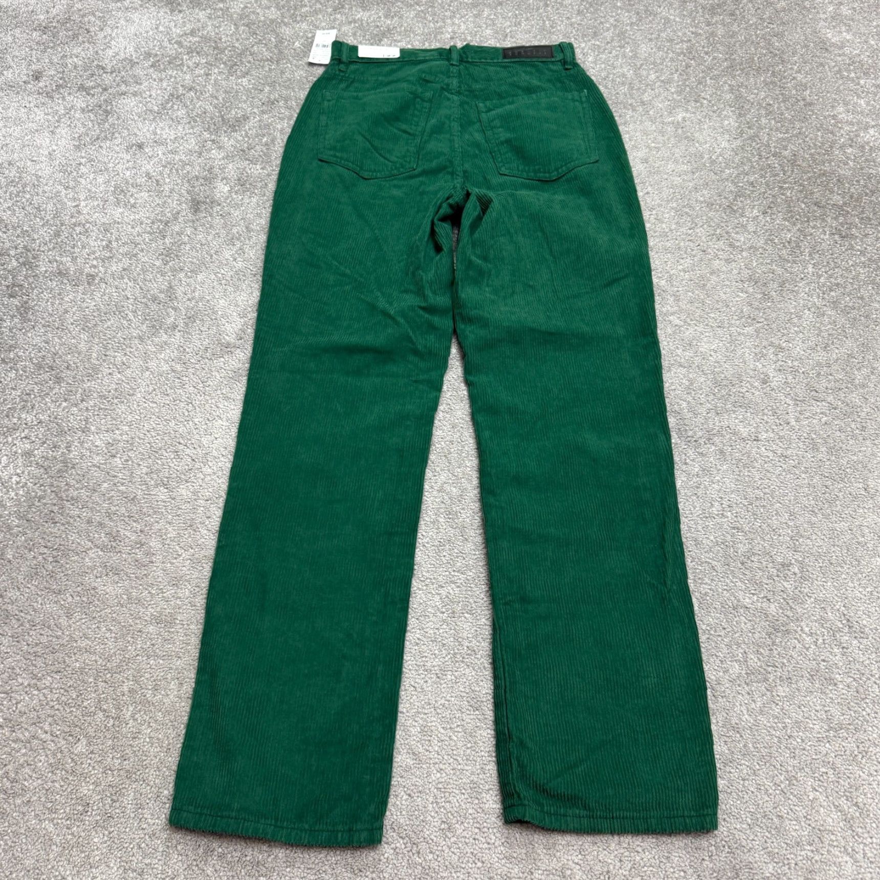 Pacsun PacSun Button Fly High Rise Corduroy Pants Womens 27 Green Straight NWT Casual Vintage 90s Style Womens Cardigan? Size 27" / US 4 / IT 40 - 2 Thumbnail