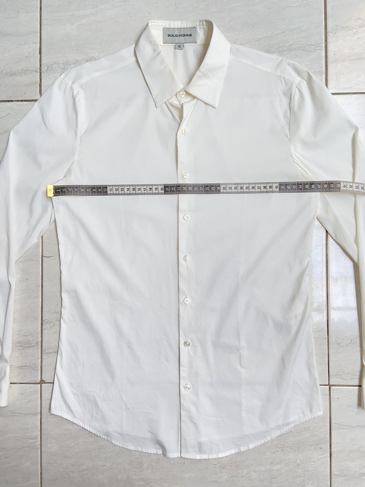 Solid Homme × Wooyoungmi SOLID HOMME White Shirt Size US XS / EU 42 / 0 - 3 Thumbnail