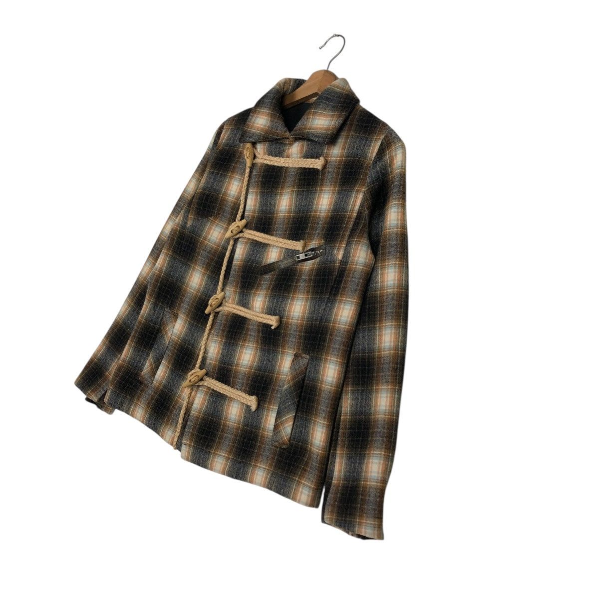 Final Home 🔥VINTAGE WOOL JACKET FINAL HOME ISSEY MIYAKE TARTAN DESIGN Size US XS / EU 42 / 0 - 4 Thumbnail