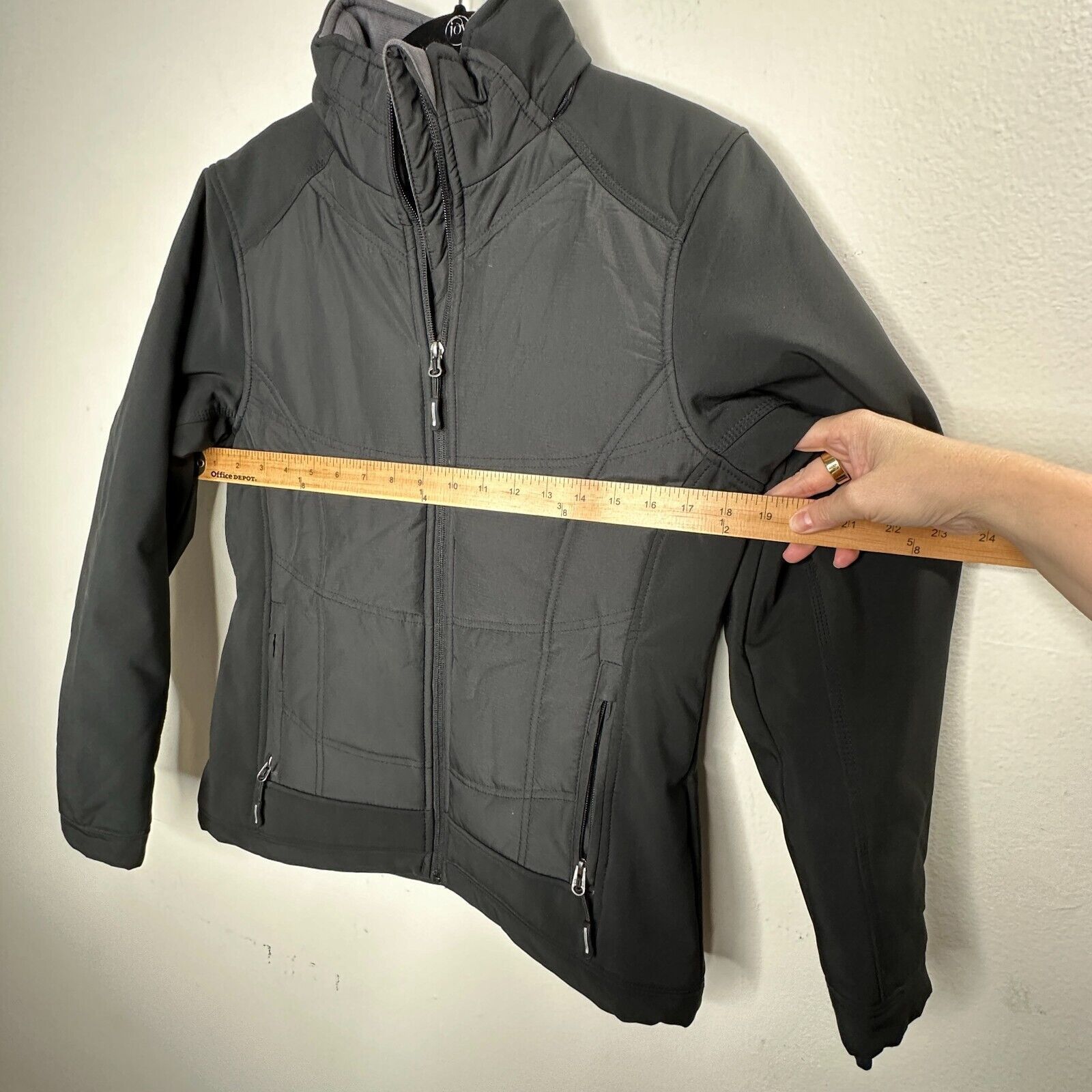North End North End Sports Weather Tech Black High Collar Jacket S Size S / US 4 / IT 40 - 13 Thumbnail
