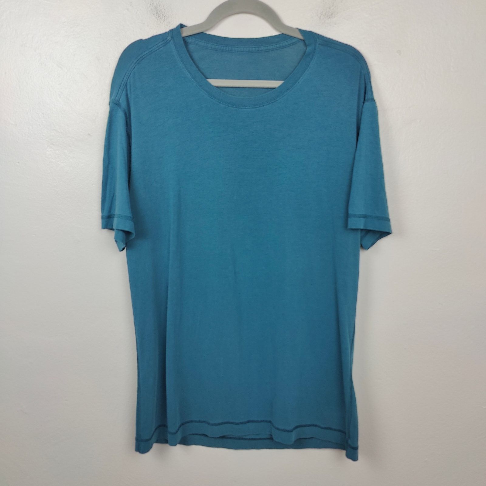 Lululemon Lululemon 5 Year Basic Soulcycle T-Shirt Mens Large Blue Size US L / EU 52-54 / 3 - 1 Thumbnail