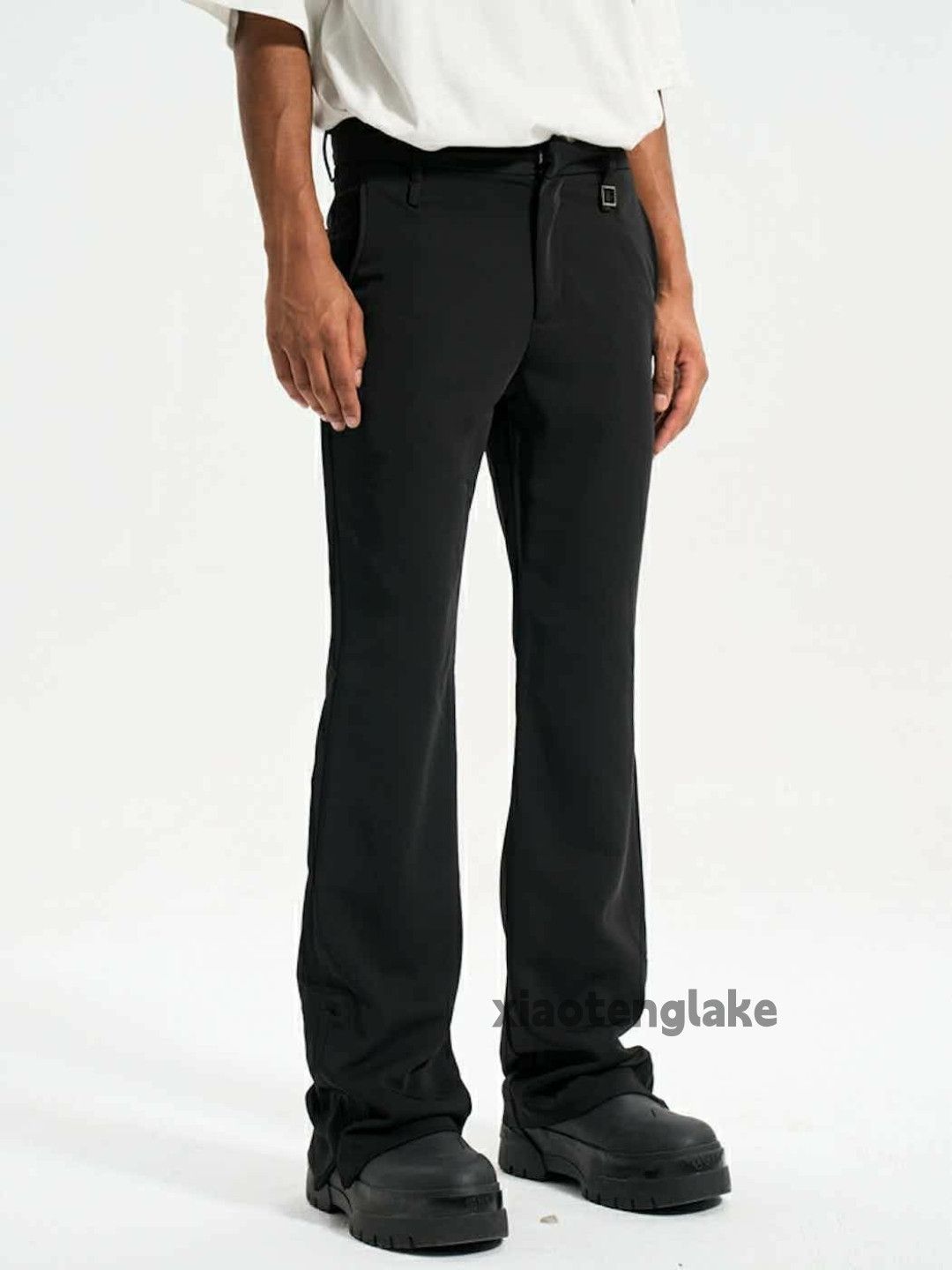 Designer × Japanese Brand × Vintage retro disco dance yuppie bootcut flared pants Size US 32 / EU 48 - 1 Thumbnail