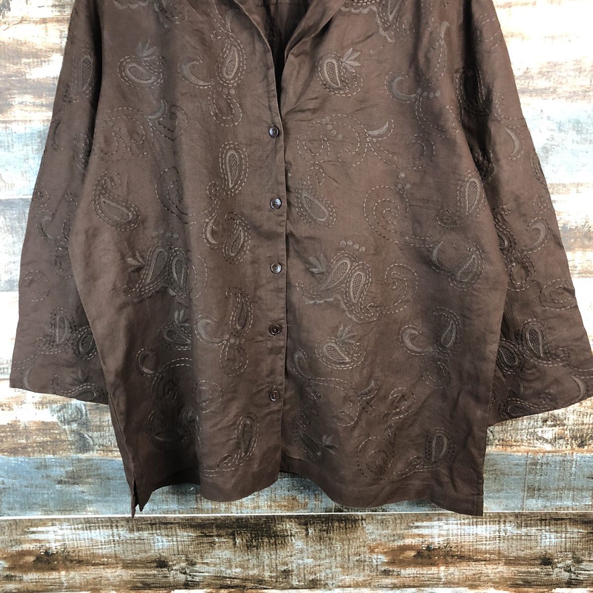 Jones New York Jones New York Dark Brown Knitwear #A1960 Size XL / US 12-14 / IT 48-50 - 6 Thumbnail