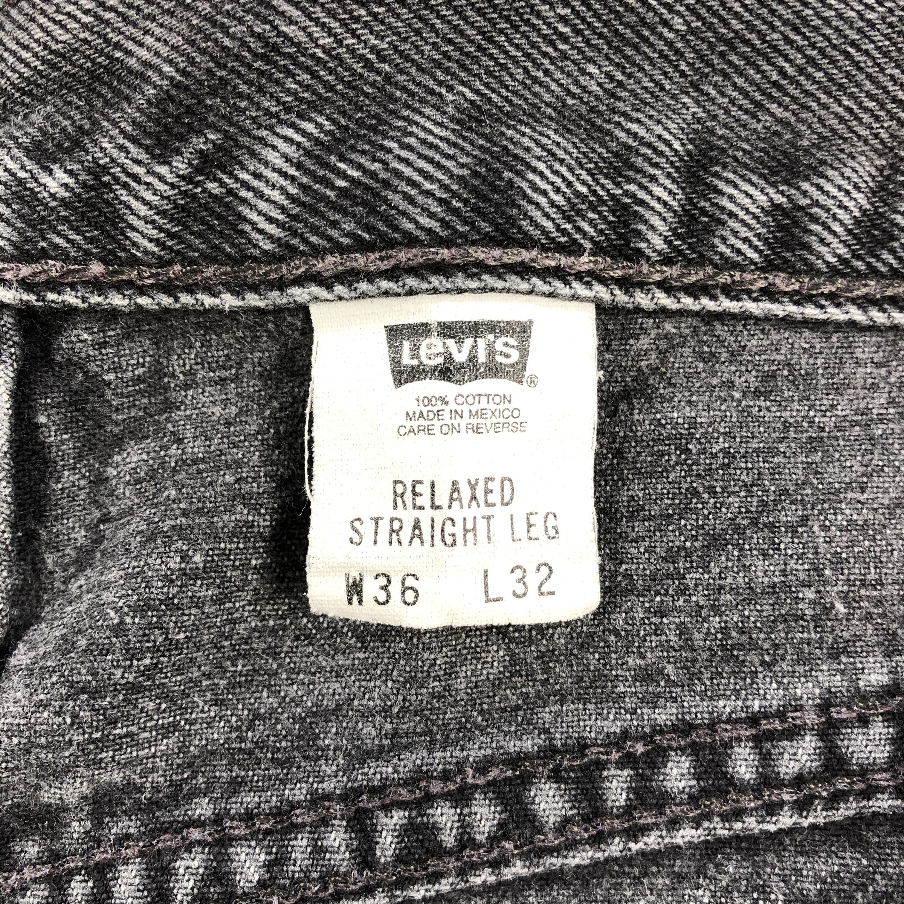 Levi's Vintage 90s Ripped Levis Earth Tone Jeans-J1584 Size US 36 / EU 52 - 12 Thumbnail