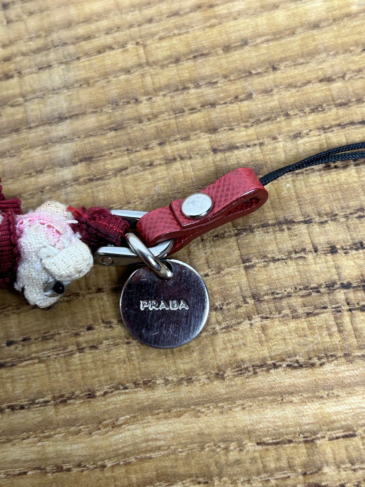 Prada Prada Bear Small Keychain Charm Key Holder Toy Size ONE SIZE - 8 Thumbnail
