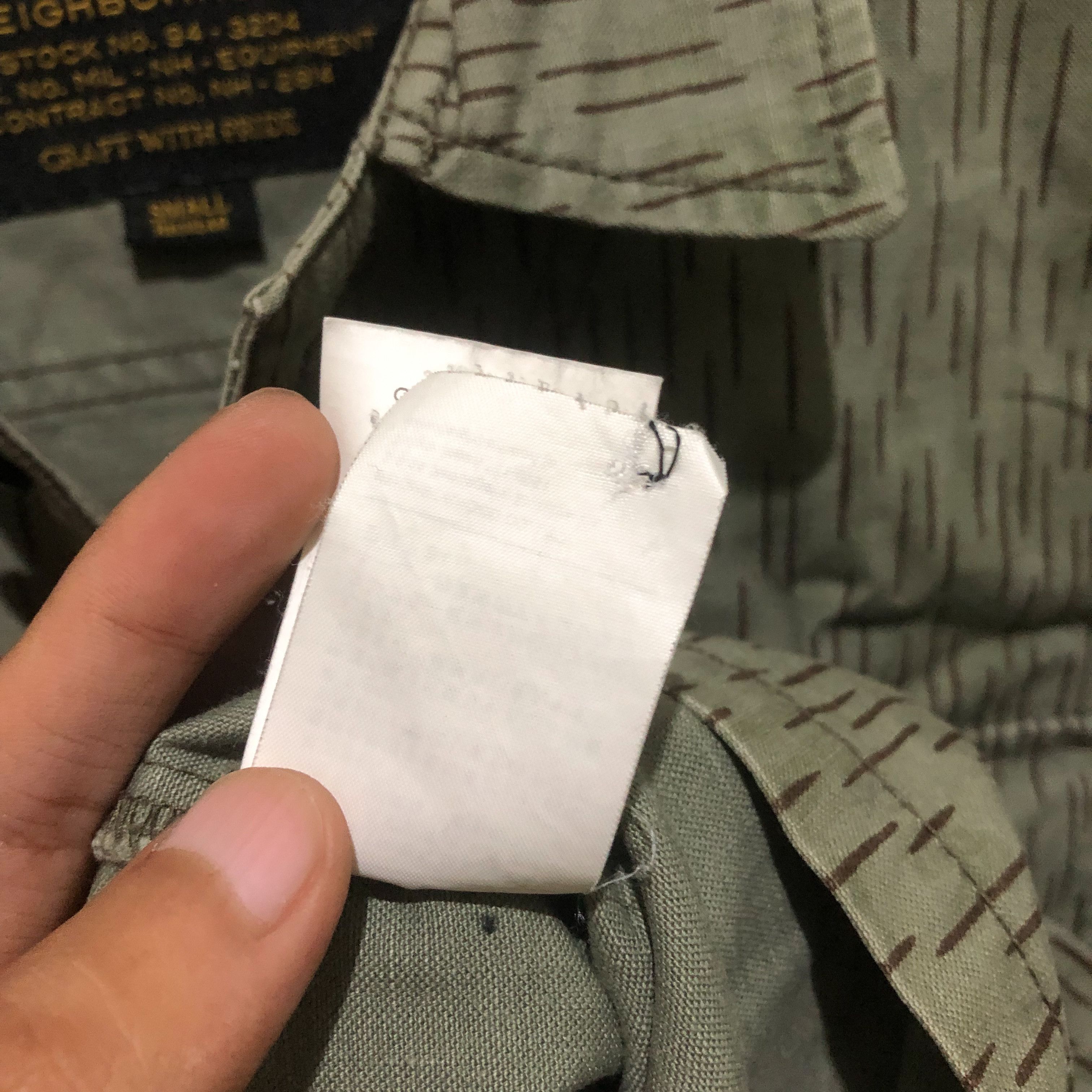 Neighborhood Neighborhood BDU Camo Jacket Military Streetwear Grail Size US L / EU 52-54 / 3 - 11 Thumbnail