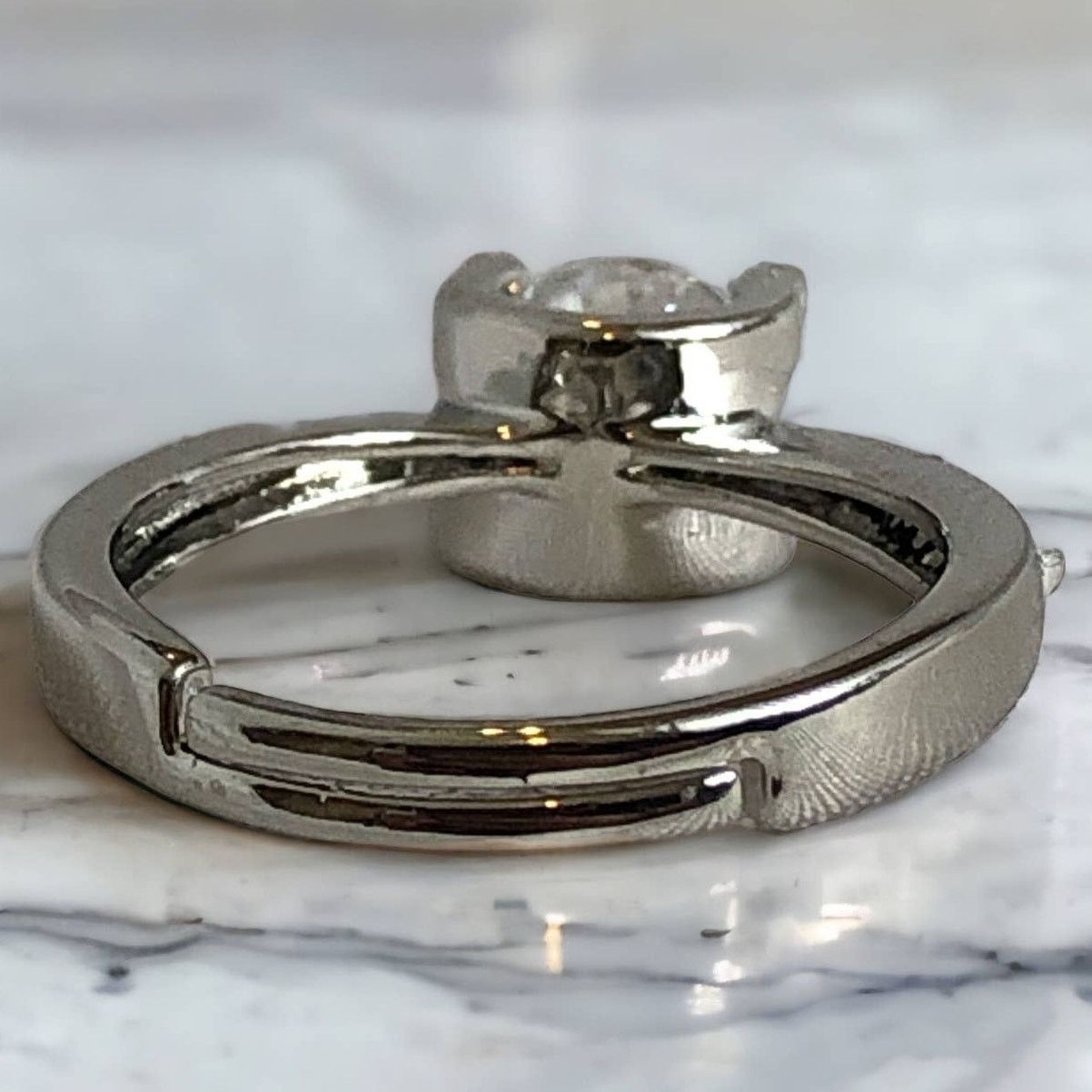 Other Cubic Zirconia Engagement Wedding Travel SizeAdjustable Ring Size ONE SIZE - 6 Thumbnail